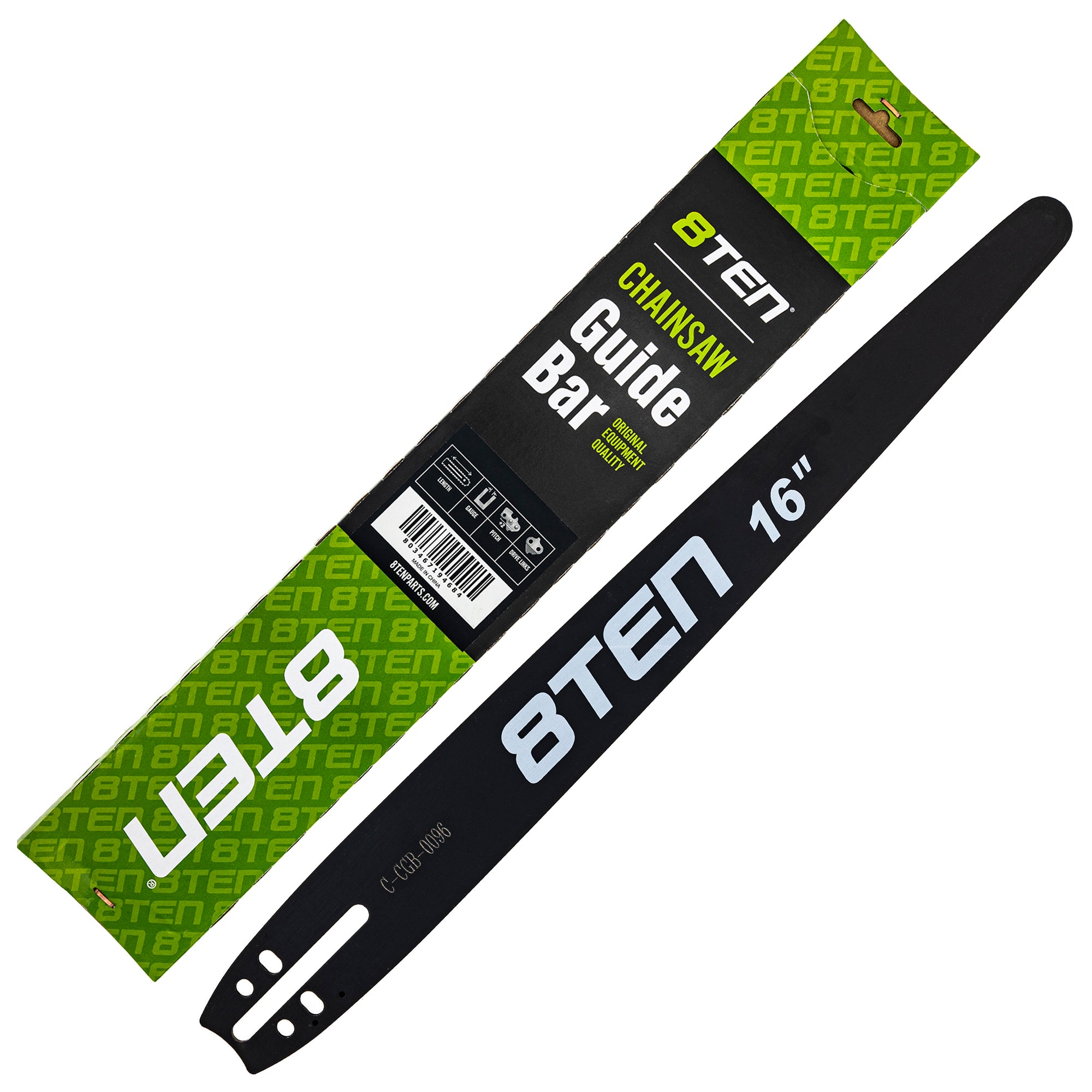 8TEN 810-CCG2218B 16 Inch Chainsaw Guide Bar for