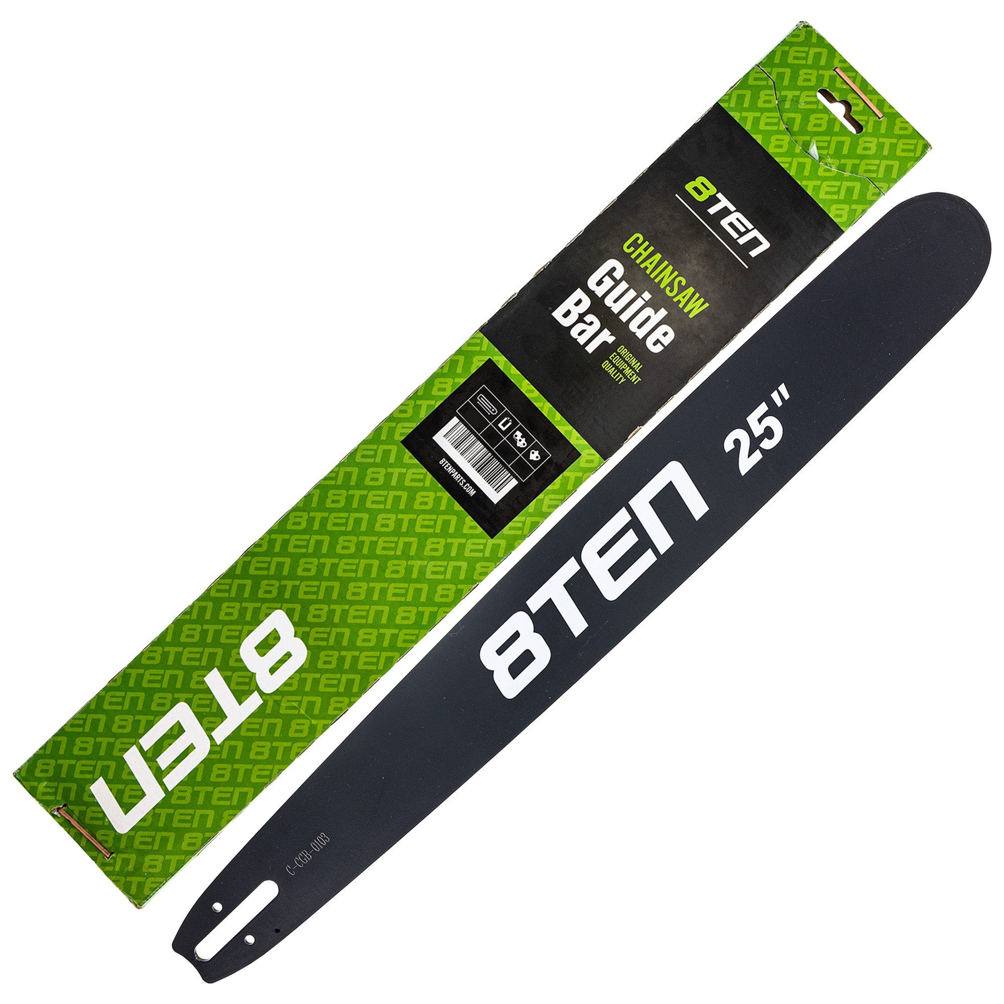 8TEN 810-CCG2325B 25 Inch Chainsaw Guide Bar for Oregon MSE MS E