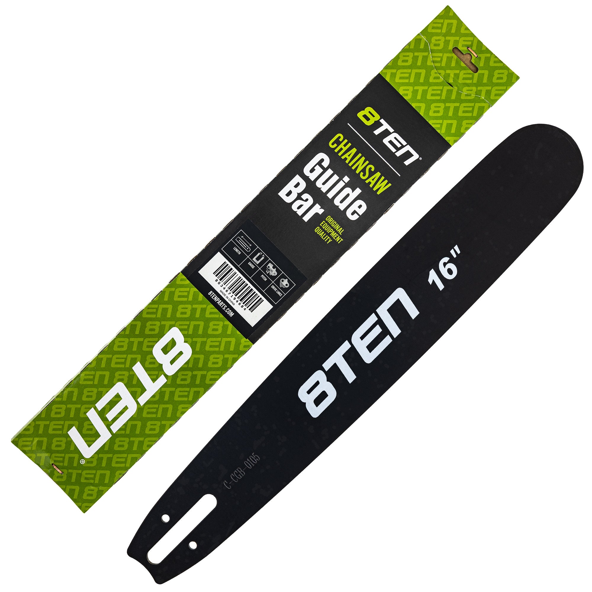 8TEN 810-CCG2327B 16 Inch Chainsaw Guide Bar for Oregon MSE MS