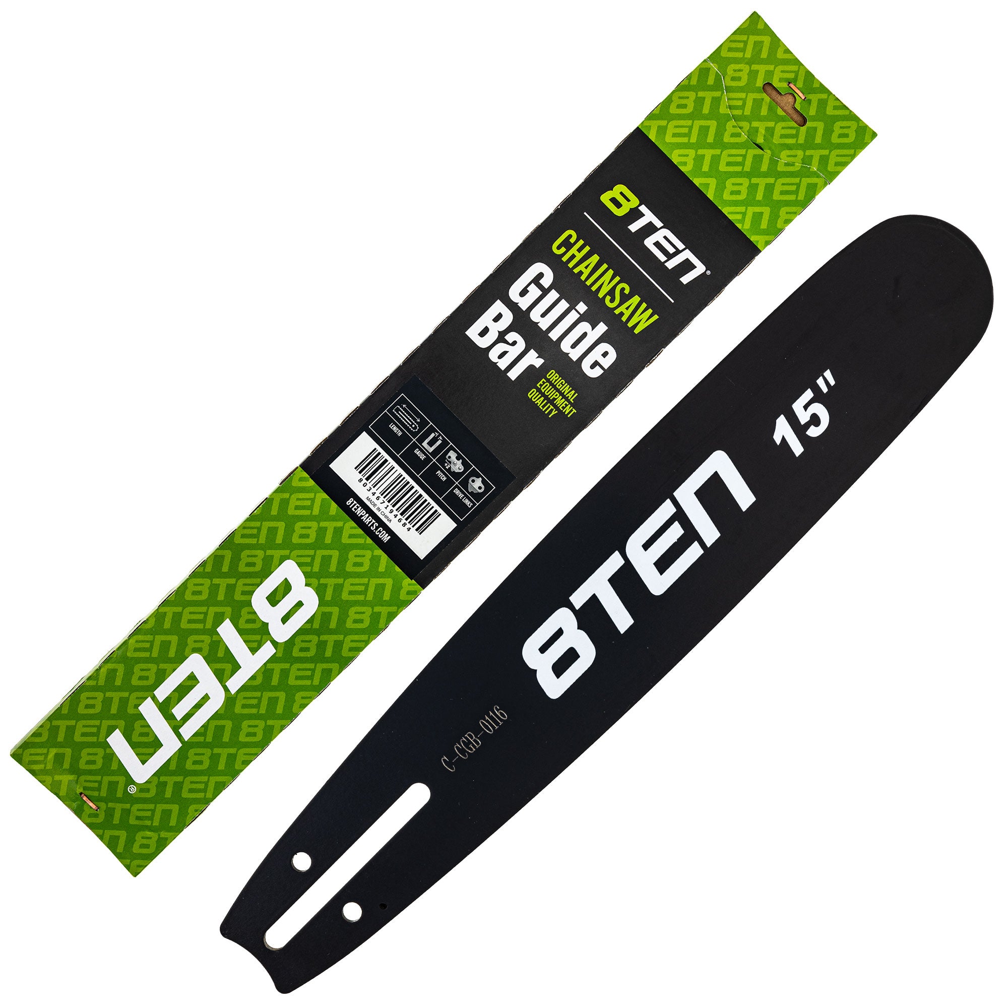 8TEN 810-CCG2338B 15 Inch Chainsaw Guide Bar for zOTHER S-65 S-55