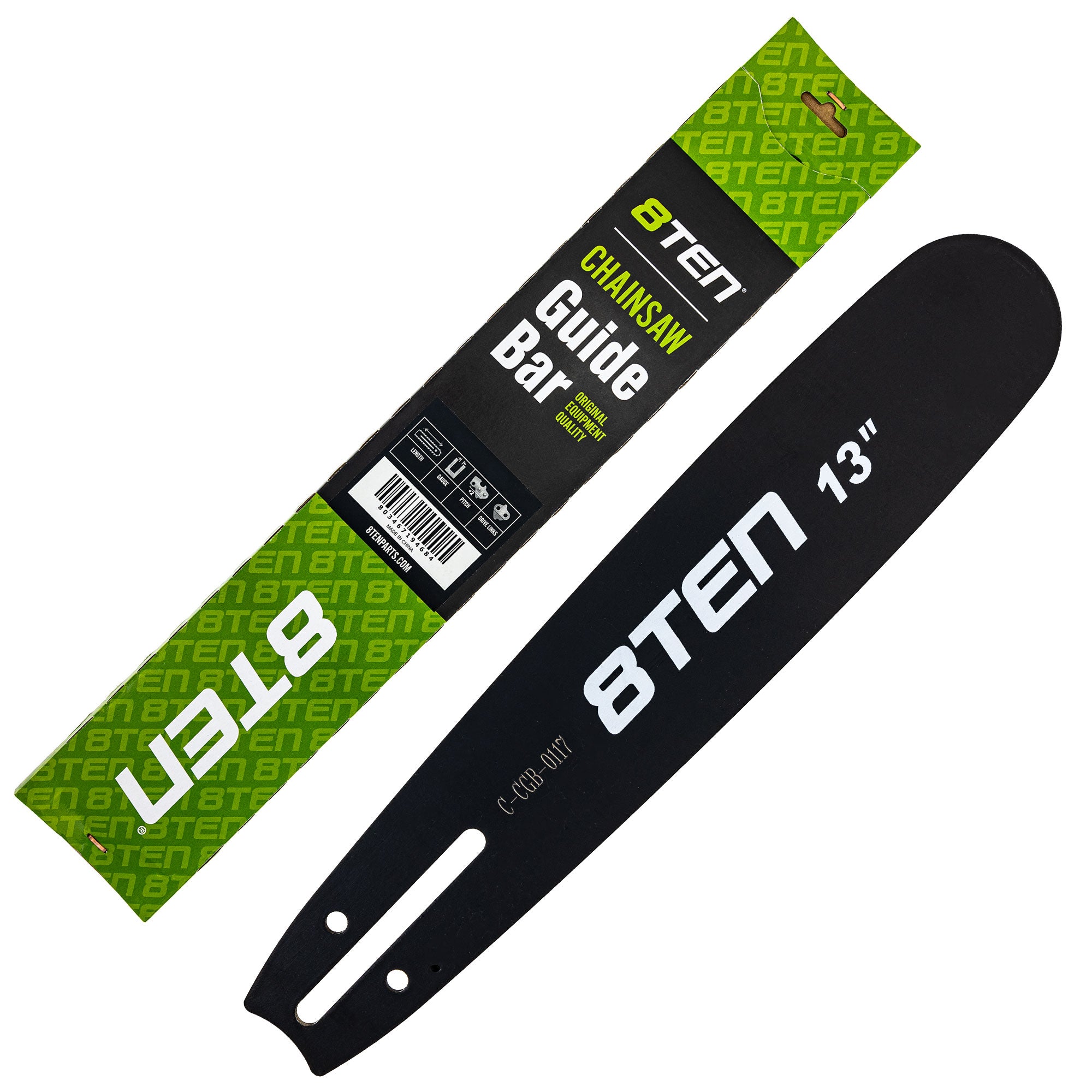 8TEN 810-CCG2339B 13 Inch Chainsaw Guide Bar for zOTHER S-65 S-55