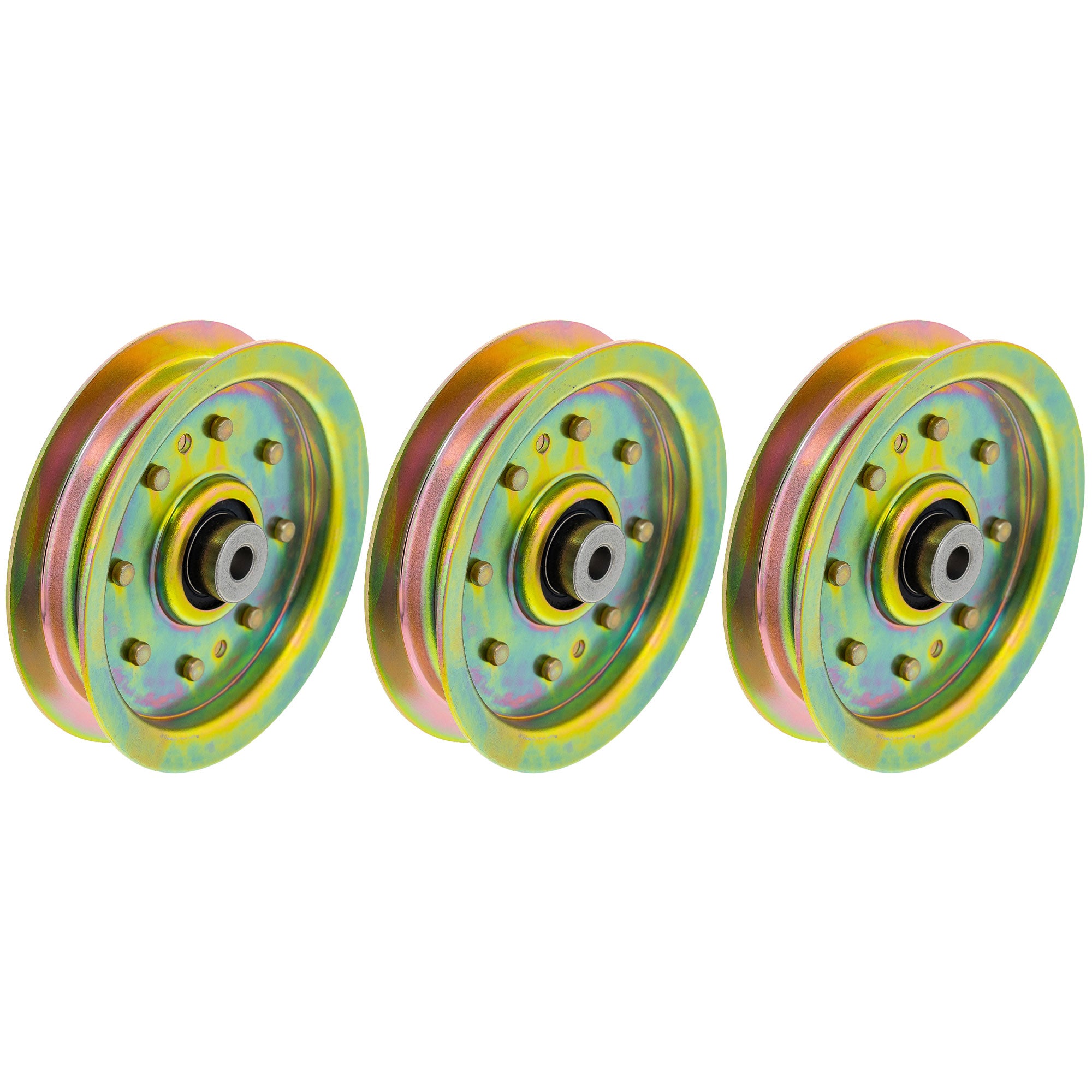 Flat Idler Pulley Set 2-Pack for zOTHER Stens Oregon MTD Cub Cadet Troy-Bilt Tuffy 8TEN 810-CID2226L