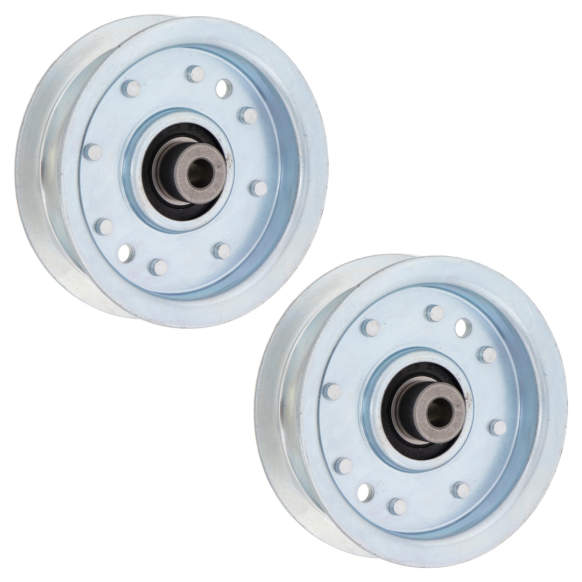 Heavy Duty Flat Idler 2-Pack for Walbro Stens Oregon MTD Cub Cadet Troy-Bilt Sun Pro Power 8TEN 810-CID2234L