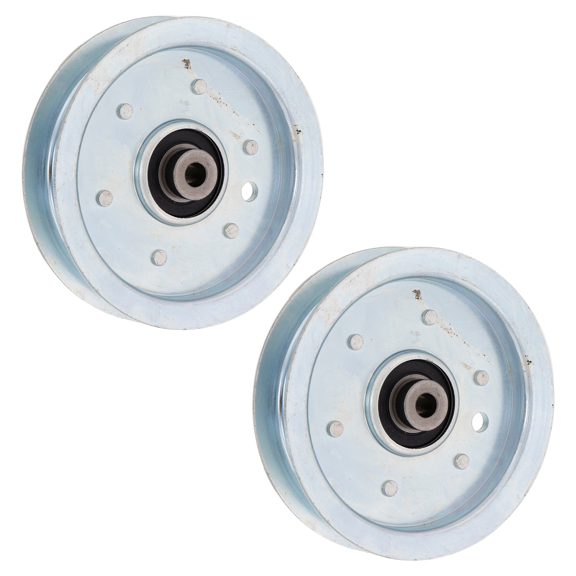 Flat Idler Pulley Set 2-Pack for Stens Snapper Oregon MTD Cub Cadet Troy-Bilt Q81GH 8TEN 810-CID2235L