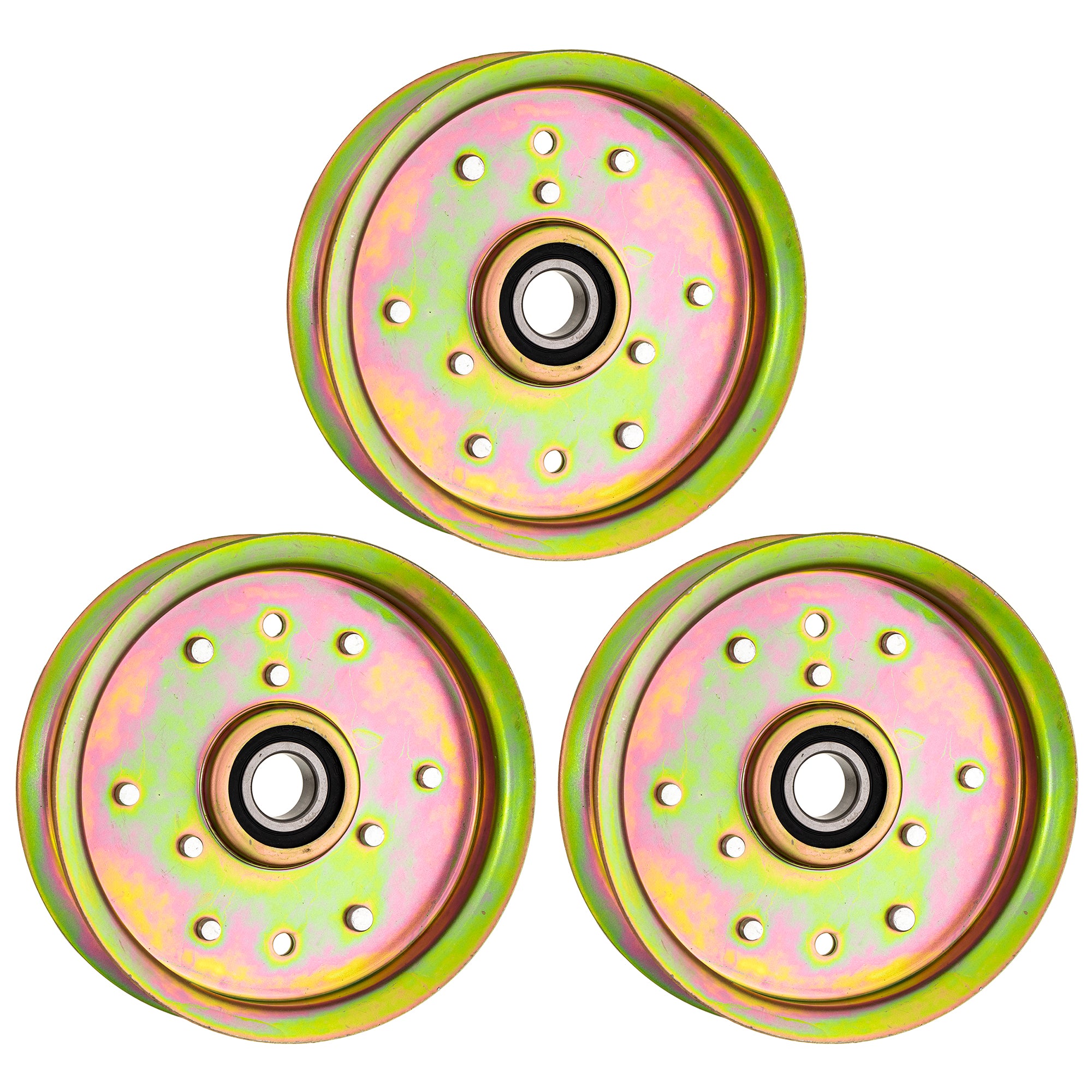 Mower Deck Idler Rebuild Kit 3-Pack for Stens Oregon MTD Cub Cadet Troy-Bilt John Deere 8TEN 810-CID2243L