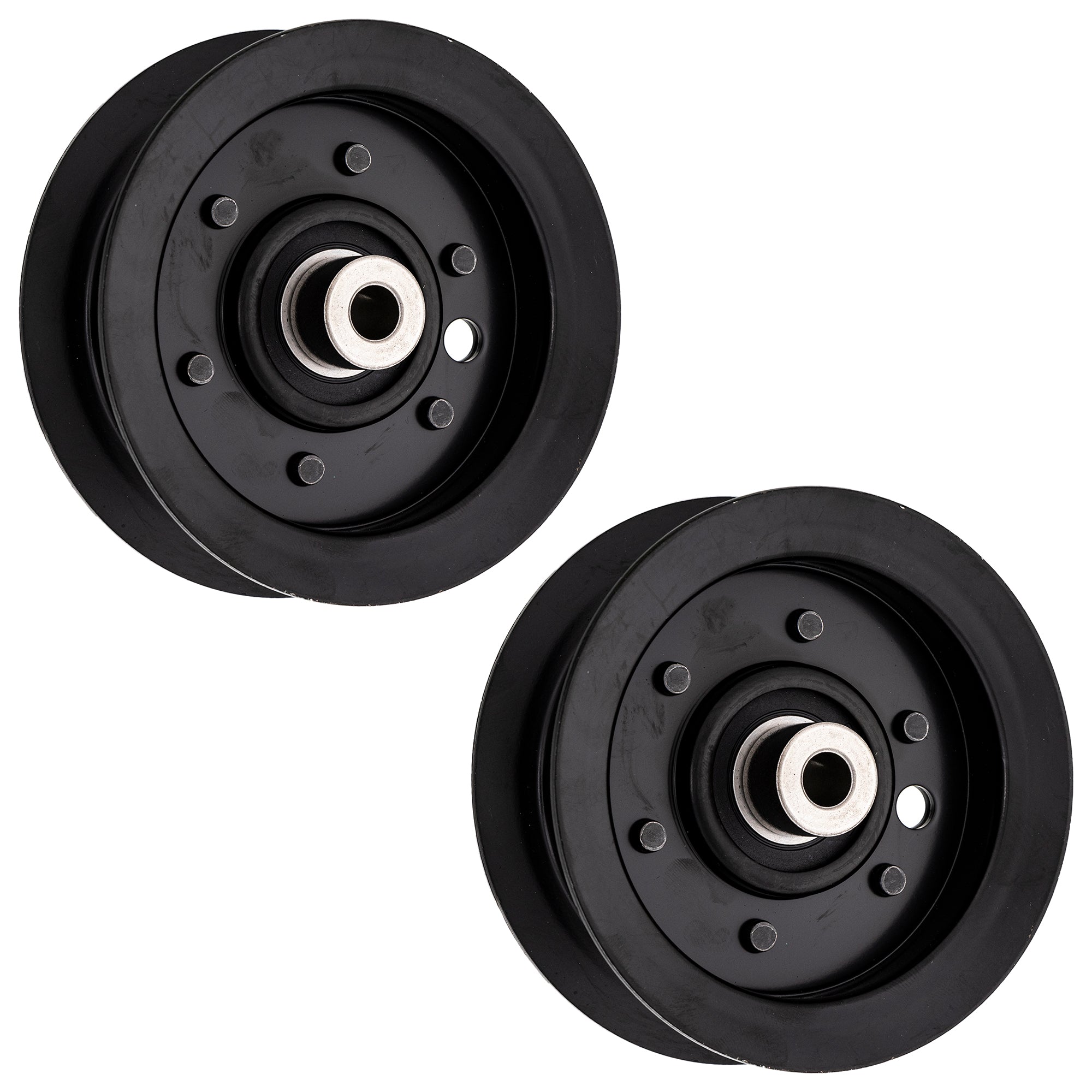 Flat Idler Pulley Set 2-Pack for Toro Exmark Z-Master Titan TimeCutter 106-2175 132-9420 8TEN 810-CID2244L