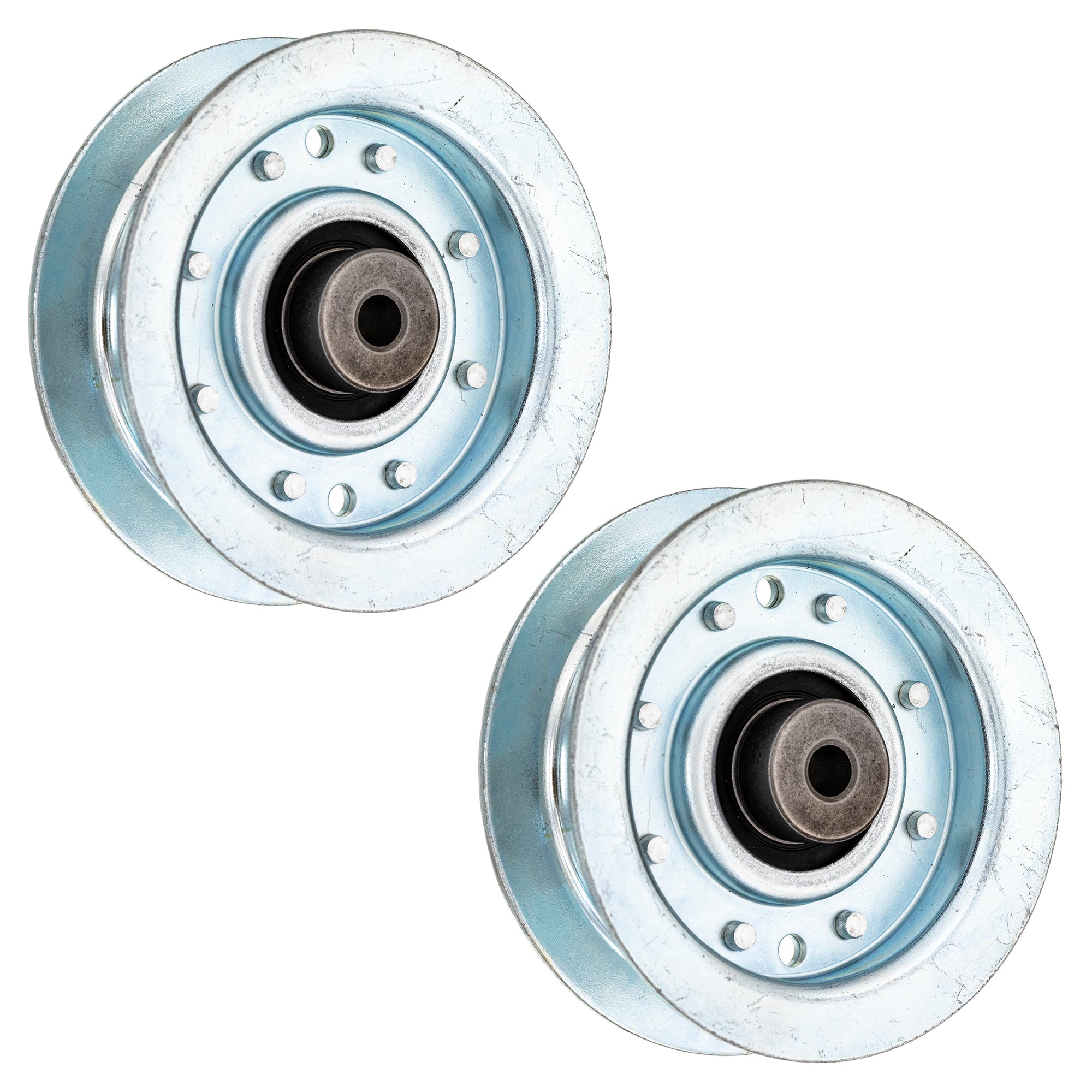 Idler Pulley Set 2-Pack for Stens John Deere S1742 S1642 Deere 97-14HS AM146880 GY00054 8TEN 810-CID2249L