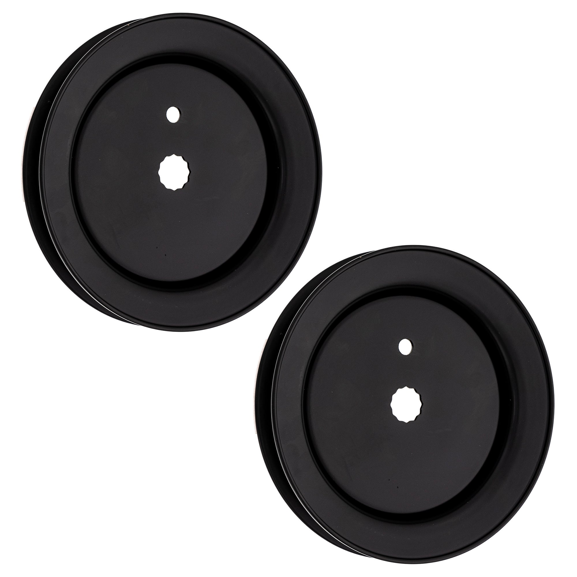 Deck Spindle Pulley Set 2-Pack for Stens Oregon MTD Cub Cadet Troy-Bilt TB42 TB30R TB2142 8TEN 810-CPL2227Y