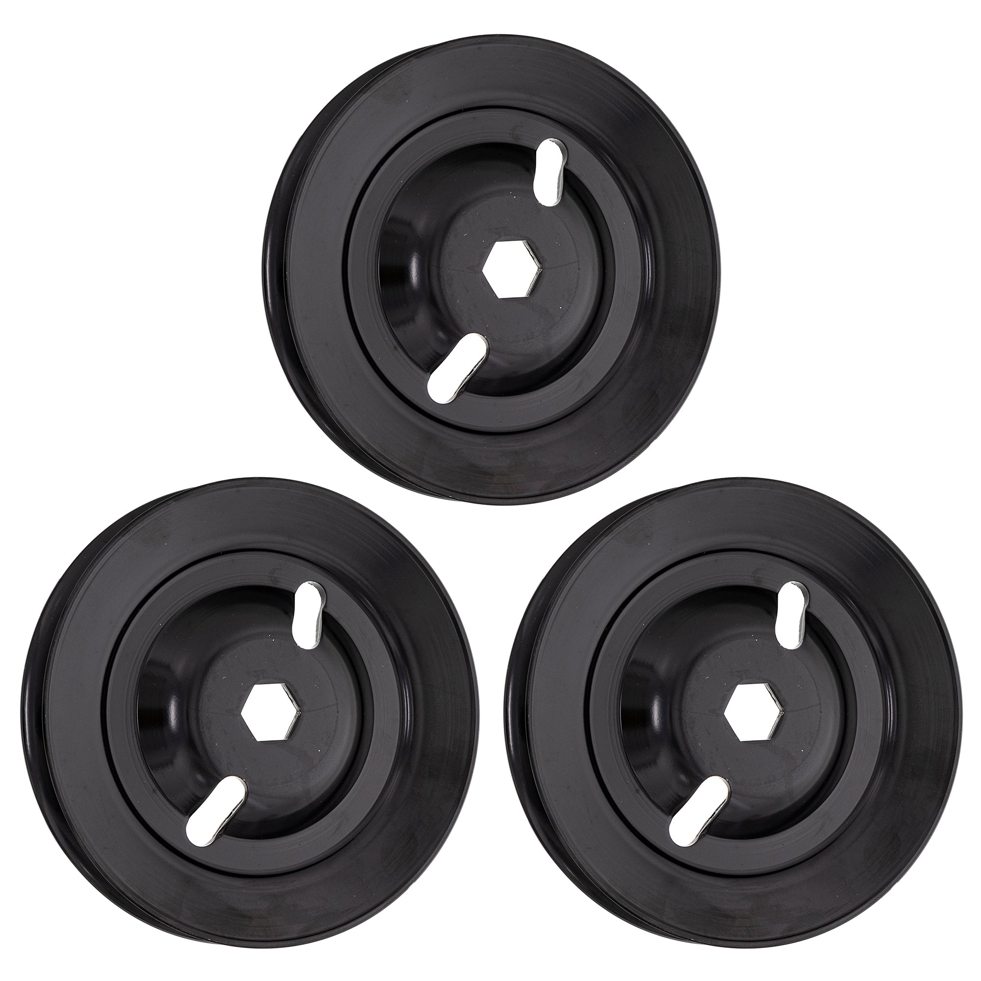 Deck Spindle Pulley Set 3-Pack for zOTHER John Deere L2548 L2048 Deere 2148HV M155979 8TEN 810-CPL2232Y