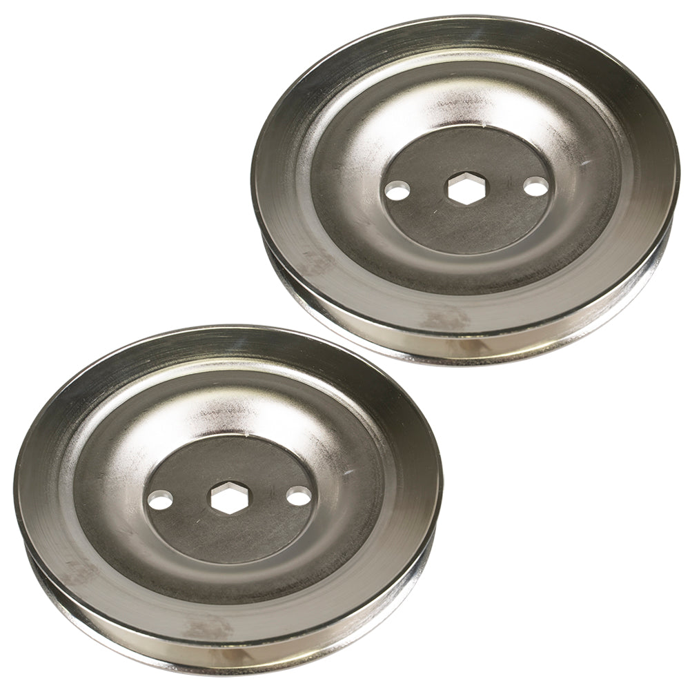 8TEN 810-CPL2233Y Spindle Pulley Set 2-Pack for John Deere Deere