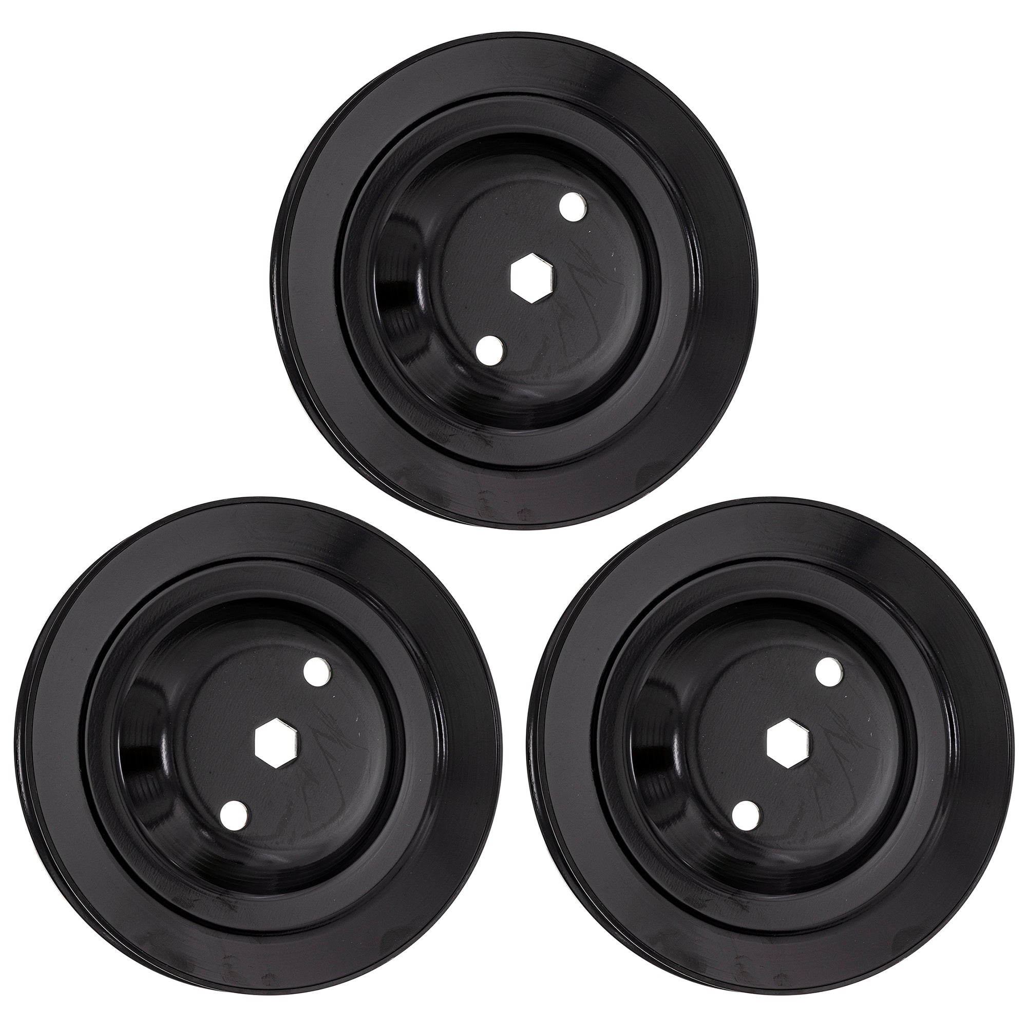 Spindle Pulley Set 3-Pack for John Deere Deere GX21381 80-91-063 8TEN 810-CPL2233Y