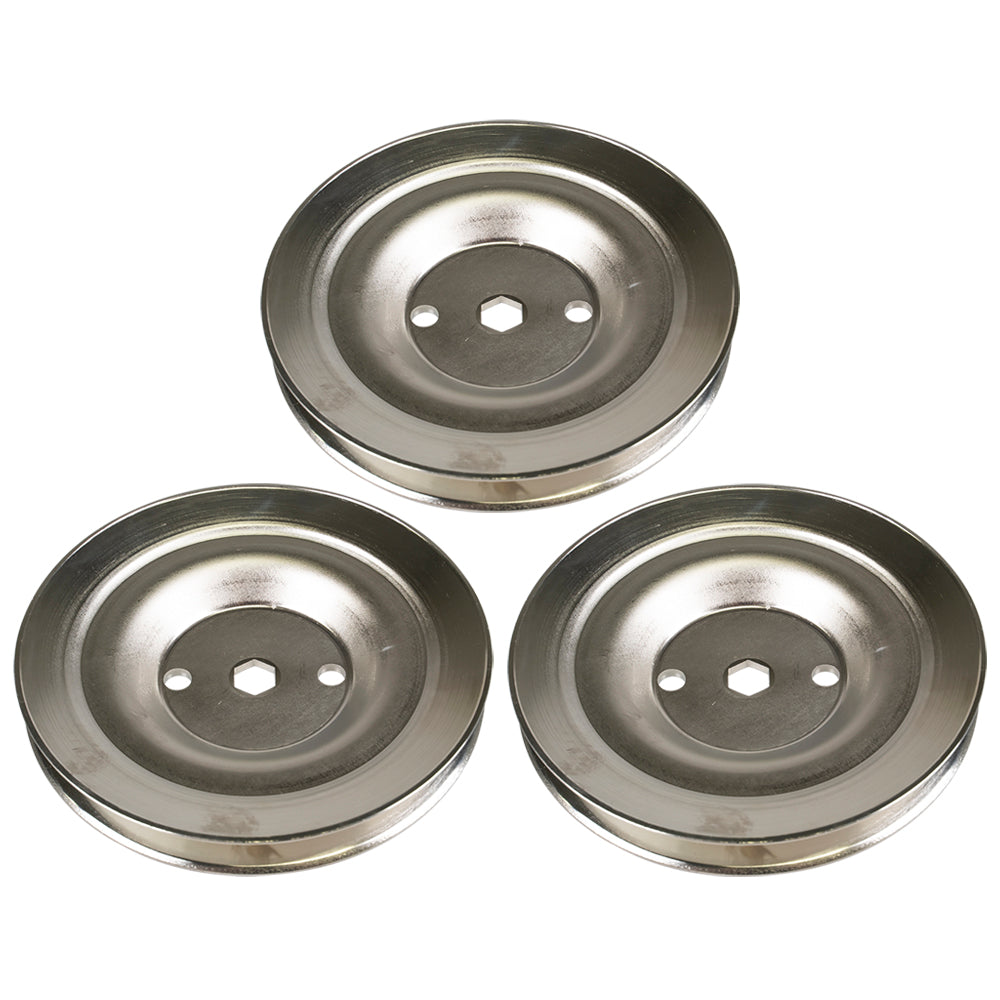 8TEN 810-CPL2233Y Spindle Pulley Set 3-Pack for John Deere Deere
