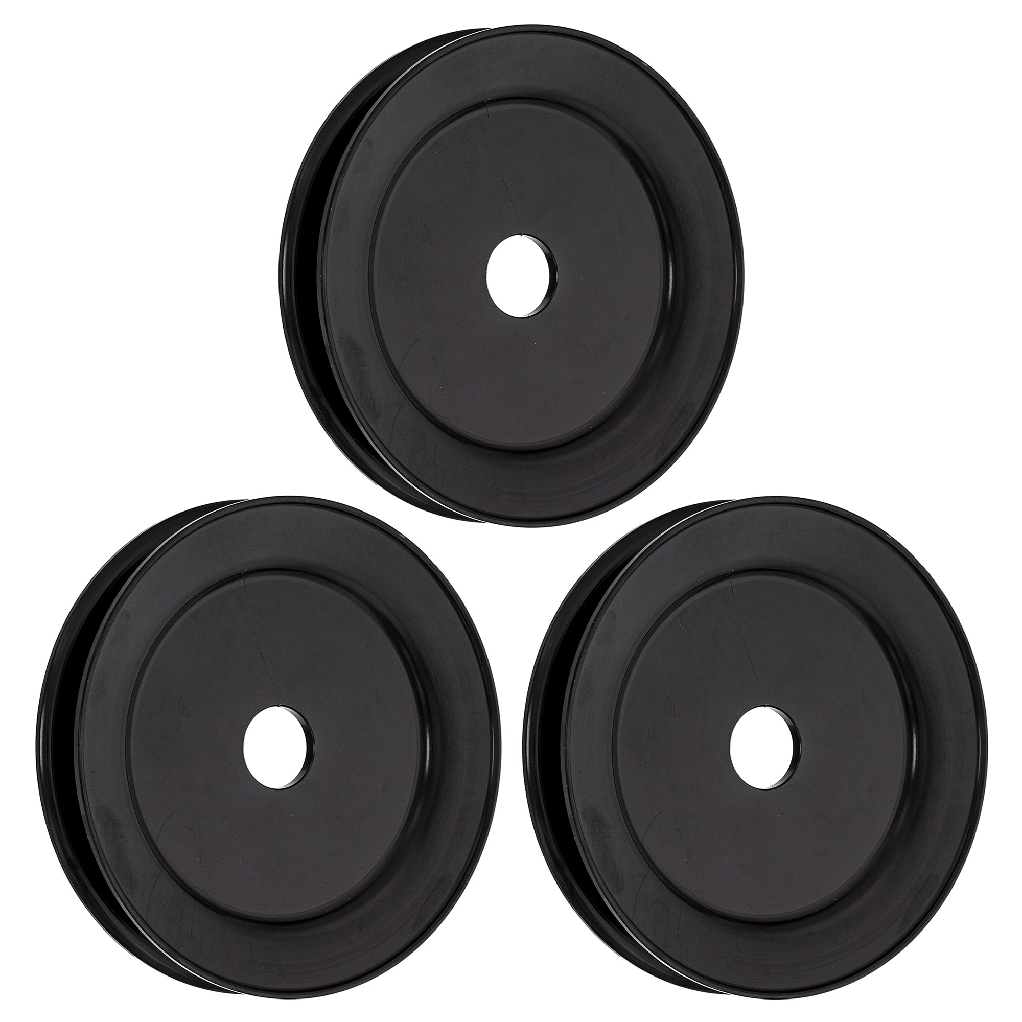 Spindle Pulley Set 3-Pack for MTD Cub Cadet Troy-Bilt ZTL7500 Z8200 Outdoor Cadet 756-3089 8TEN 810-CPL2237Y