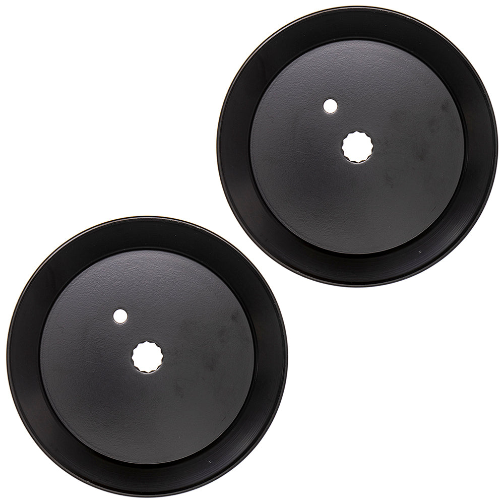 8TEN 810-CPL2230Y Spindle Pulley Set 2-Pack for MTD Cub Cadet