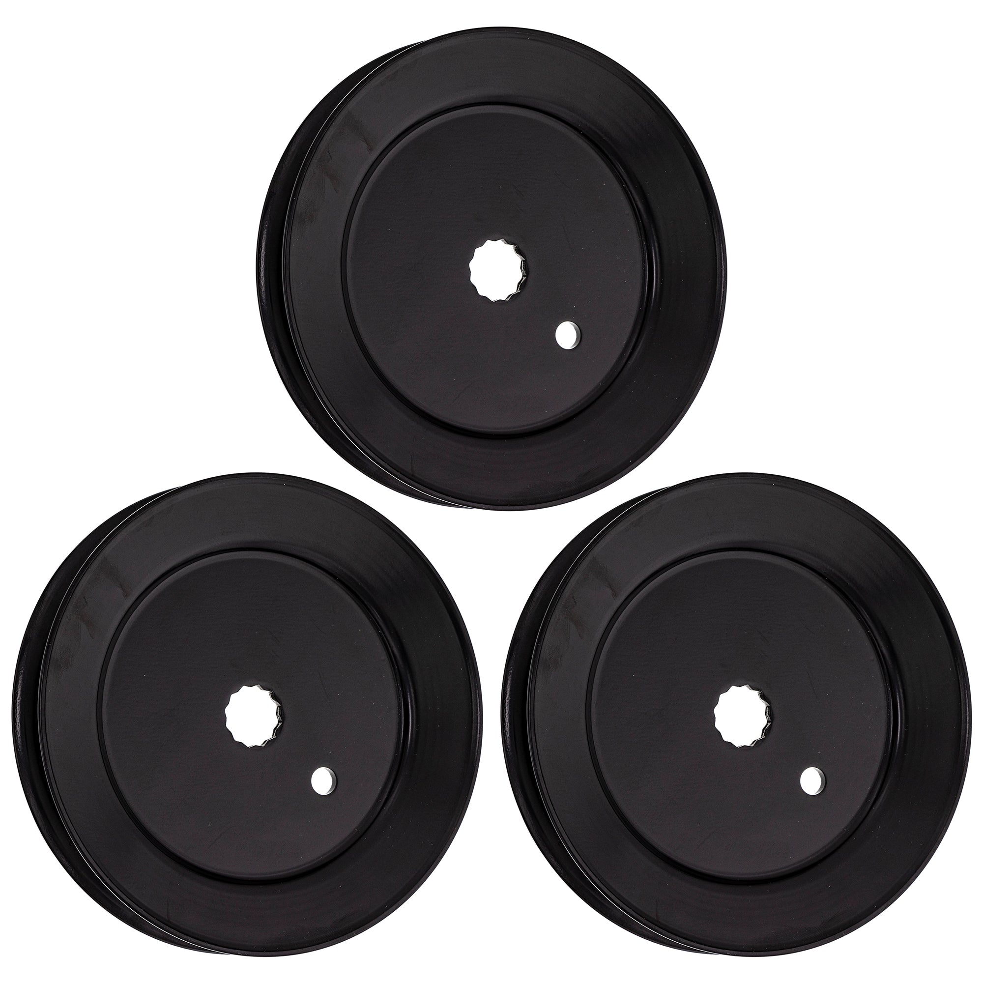 Spindle Pulley Set 3-Pack for MTD Cub Cadet Troy-Bilt ZT1-54 Z6900 Z6600 Z5800 756-05038 8TEN 810-CPL2245Y