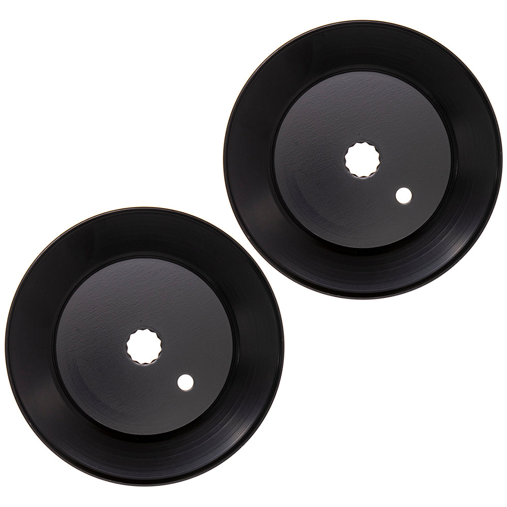 8TEN 810-CPL2241Y Spindle Pulley Set 2-Pack for MTD Cub Cadet