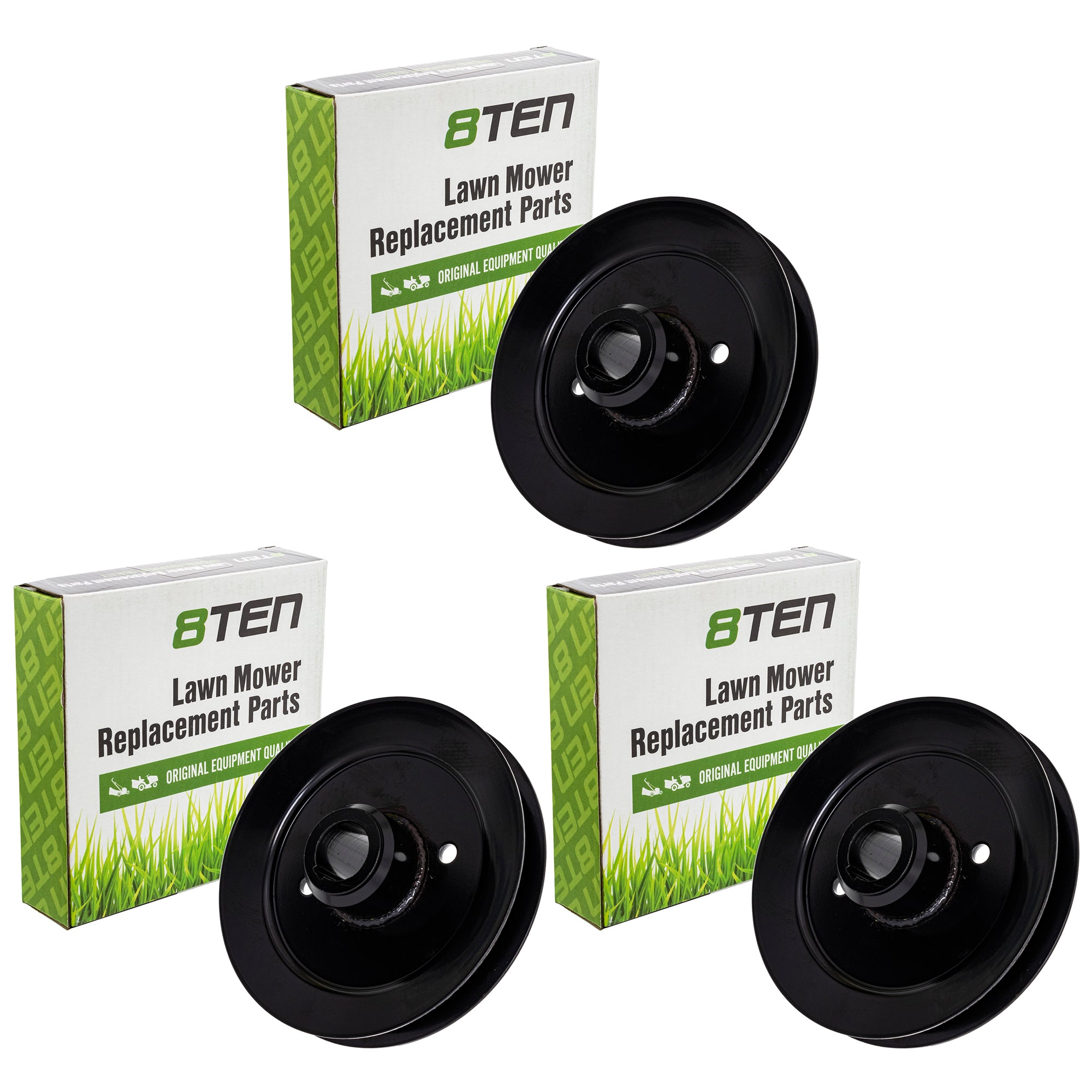 Mower Deck Pulley Set 3-Pack for Toro Exmark Lazer 8TEN 810-CPL2259Y