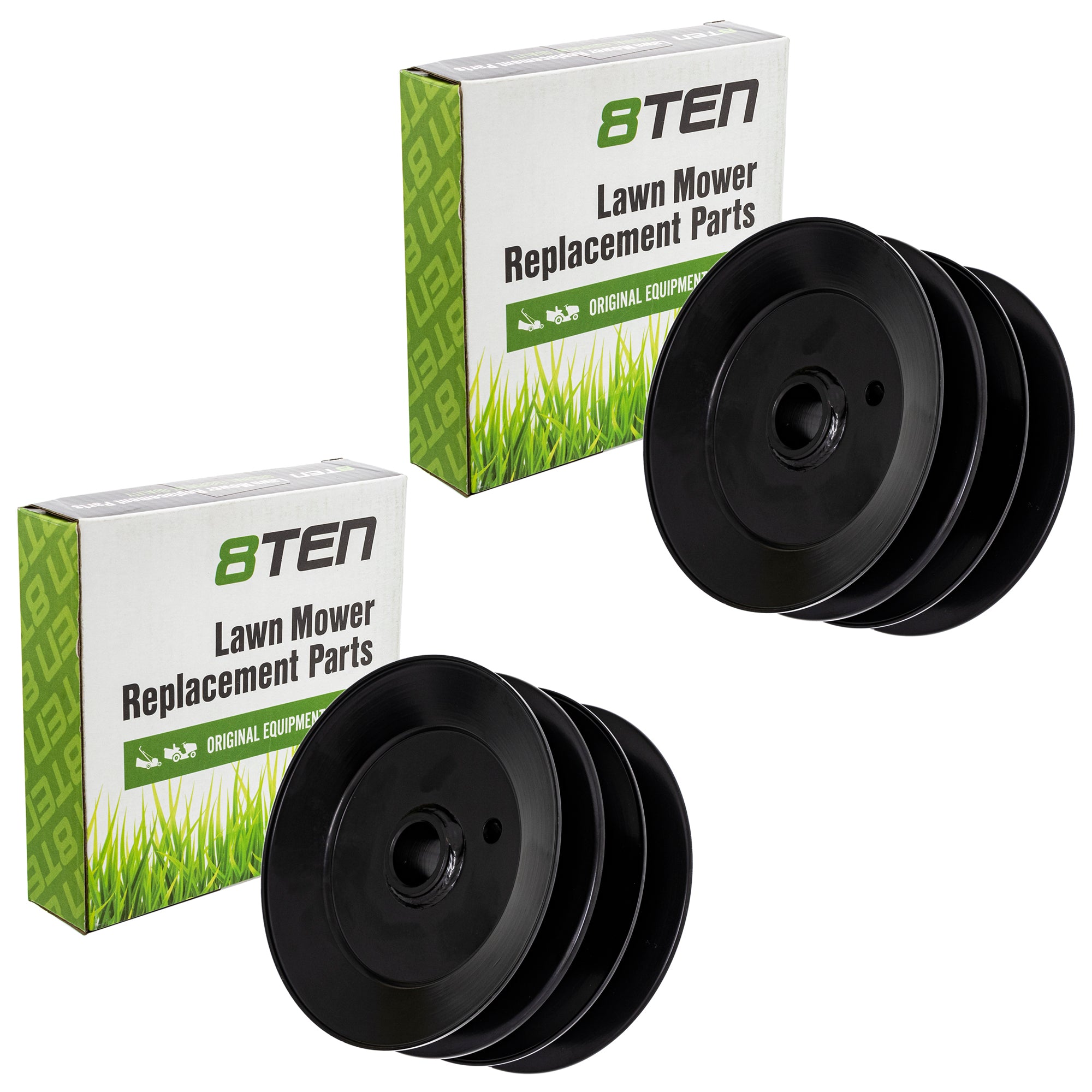 Double Pulley 2-Pack for zOTHER MTD Cub Cadet Troy-Bilt T604H Pro Power Outdoor 8TEN 810-CPL2250Y