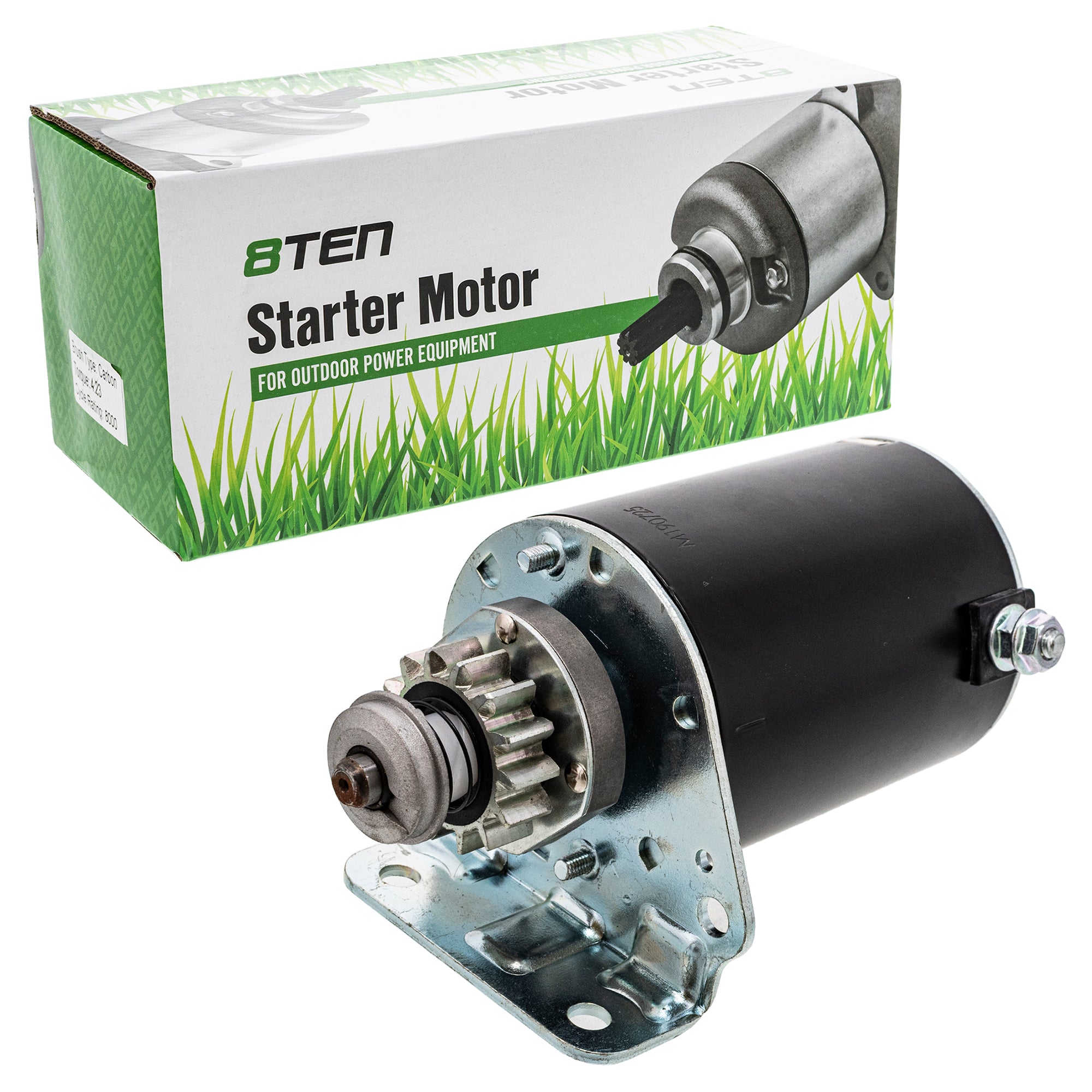 Starter Motor Assembly for Oregon New Holland MTD Cub Cadet Troy-Bilt John Deere Husqvarna 8TEN 810-CSM2242O