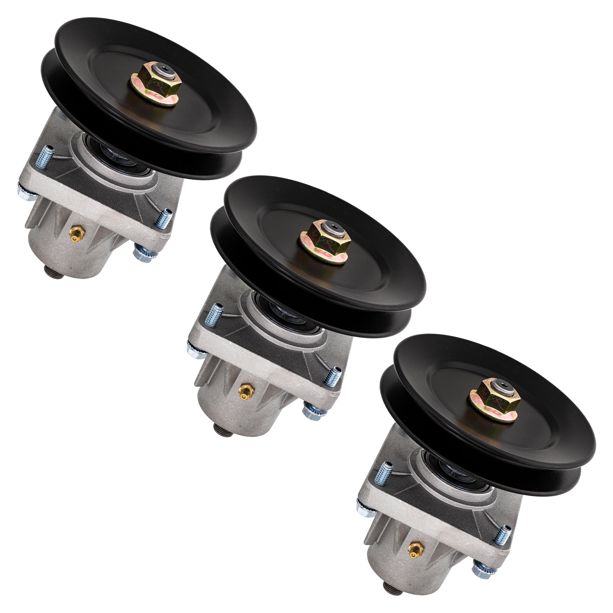 Deck Spindle Set 3-Pack for Stens Oregon MTD Cub Cadet Troy-Bilt Q816K Q816H Outdoor LT-46 8TEN 810-CSP2235N