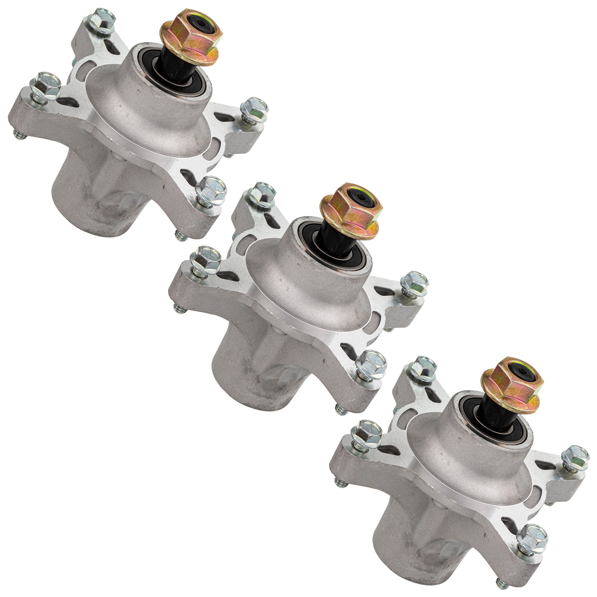 Deck Spindle Set 3-Pack for Toro Exmark Stens Titan TimeCutter Horse 117-7439 285-923 8TEN 810-CSP2247N