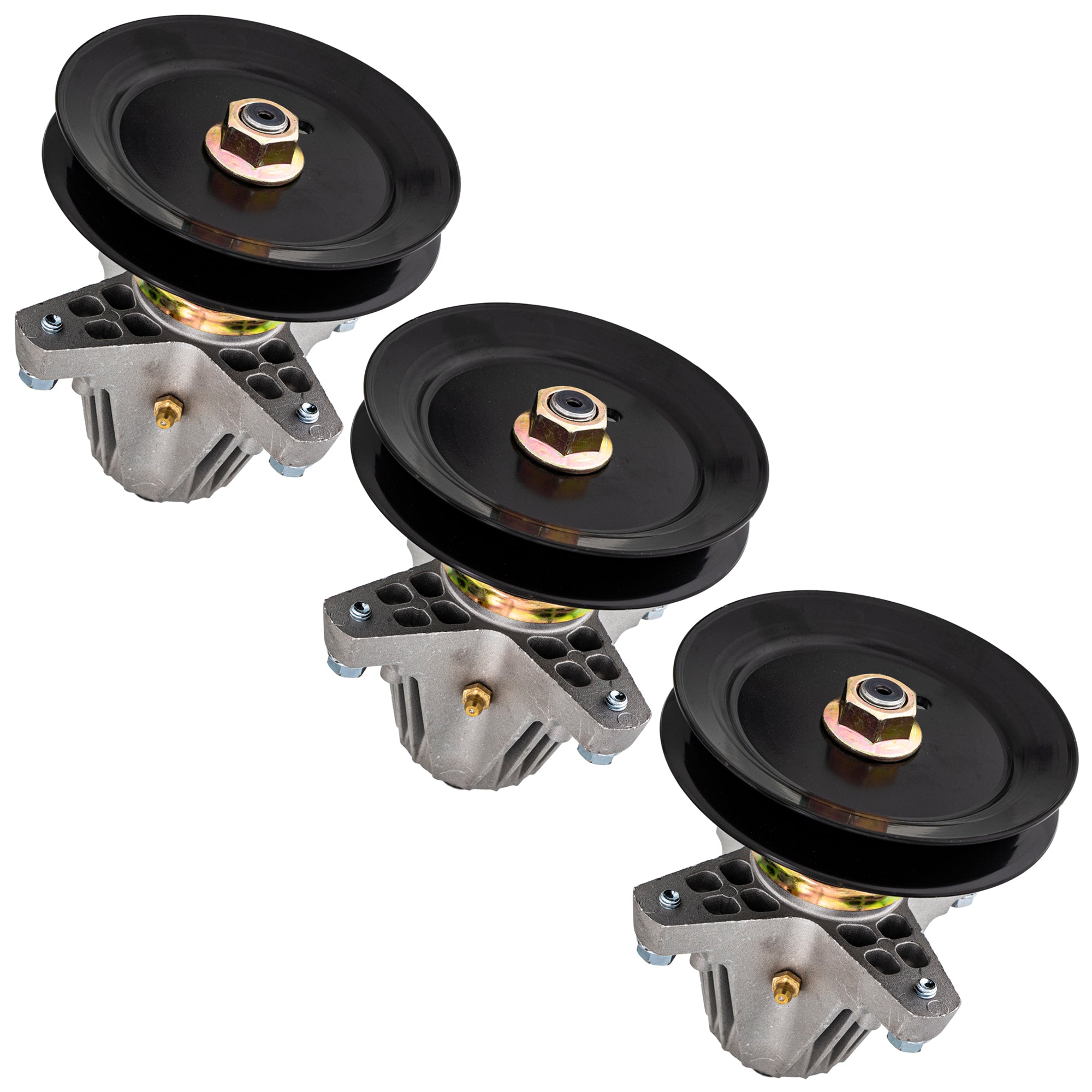 Deck Spindle Set 3-Pack for Stens MTD Cub Cadet Troy-Bilt ZT-S54 ZT-L54 Z6900 Z6600 8TEN 810-CSP2263N