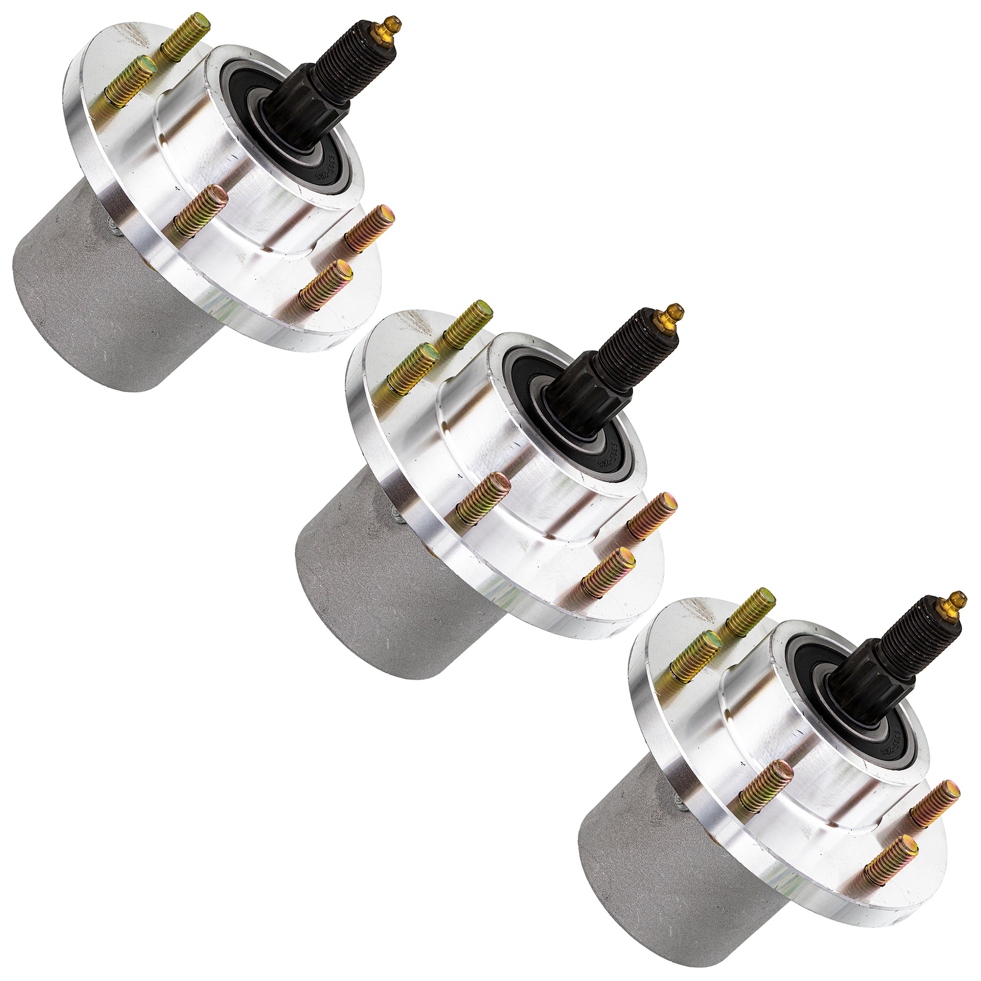 Deck Spindle Set 3-Pack for Oregon John Deere Ariens Gravely Wasp Scorpion Pro-Walk 8TEN 810-CSP2267N