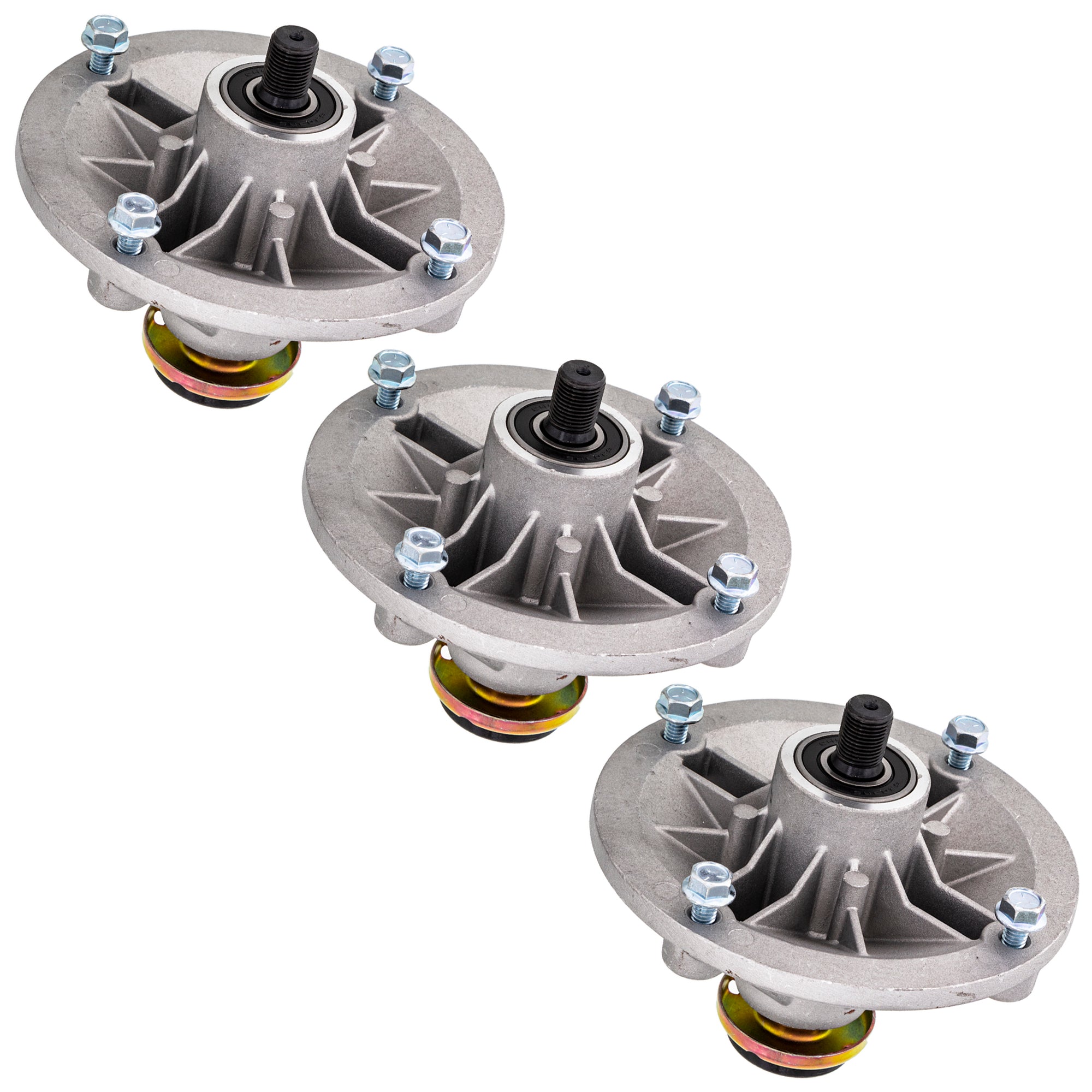 Deck Spindle Set 3-Pack for Toro Exmark Stens Titan TimeCutter RZT420H 117-1192 110-6866 8TEN 810-CSP2283N