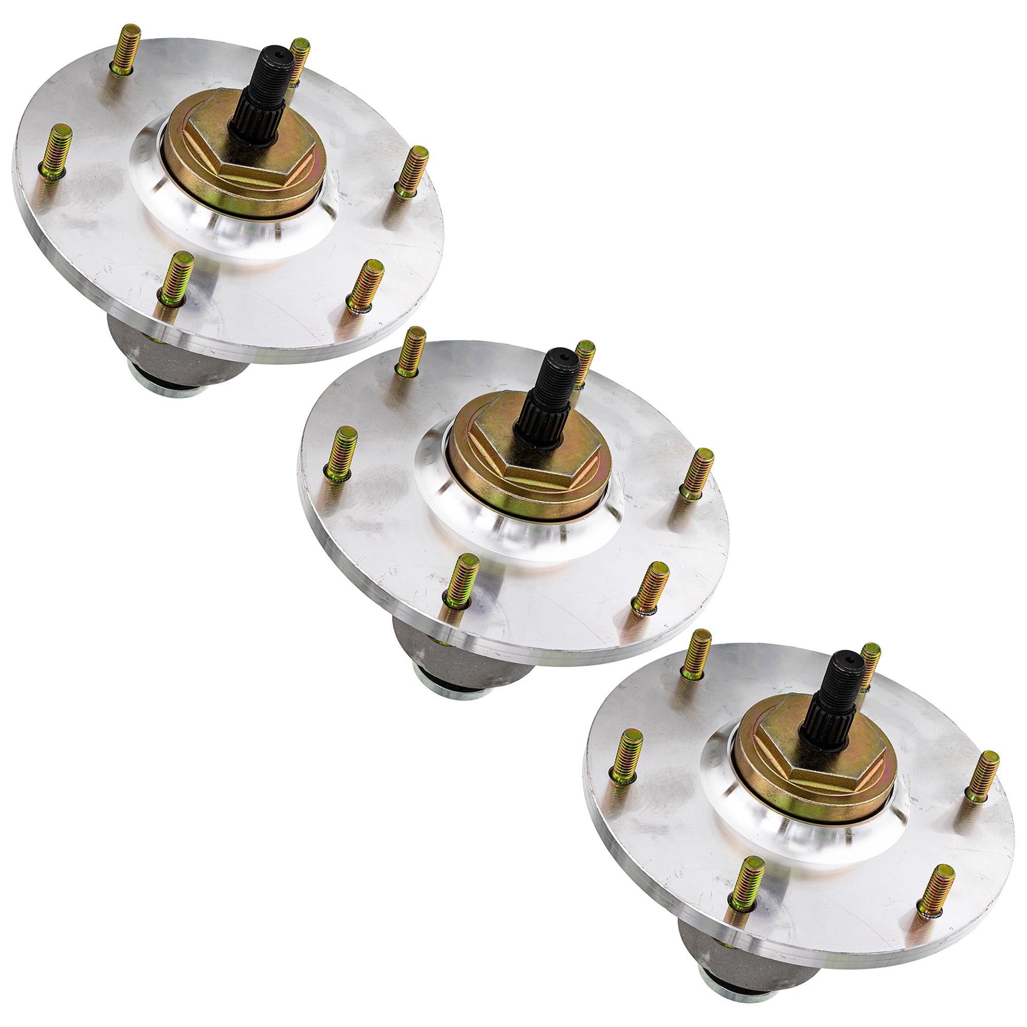 Deck Spindle Set 3-Pack for Toro Exmark Stens Oregon MTD Cub Cadet Troy-Bilt Next Lazer 8TEN 810-CSP2287N