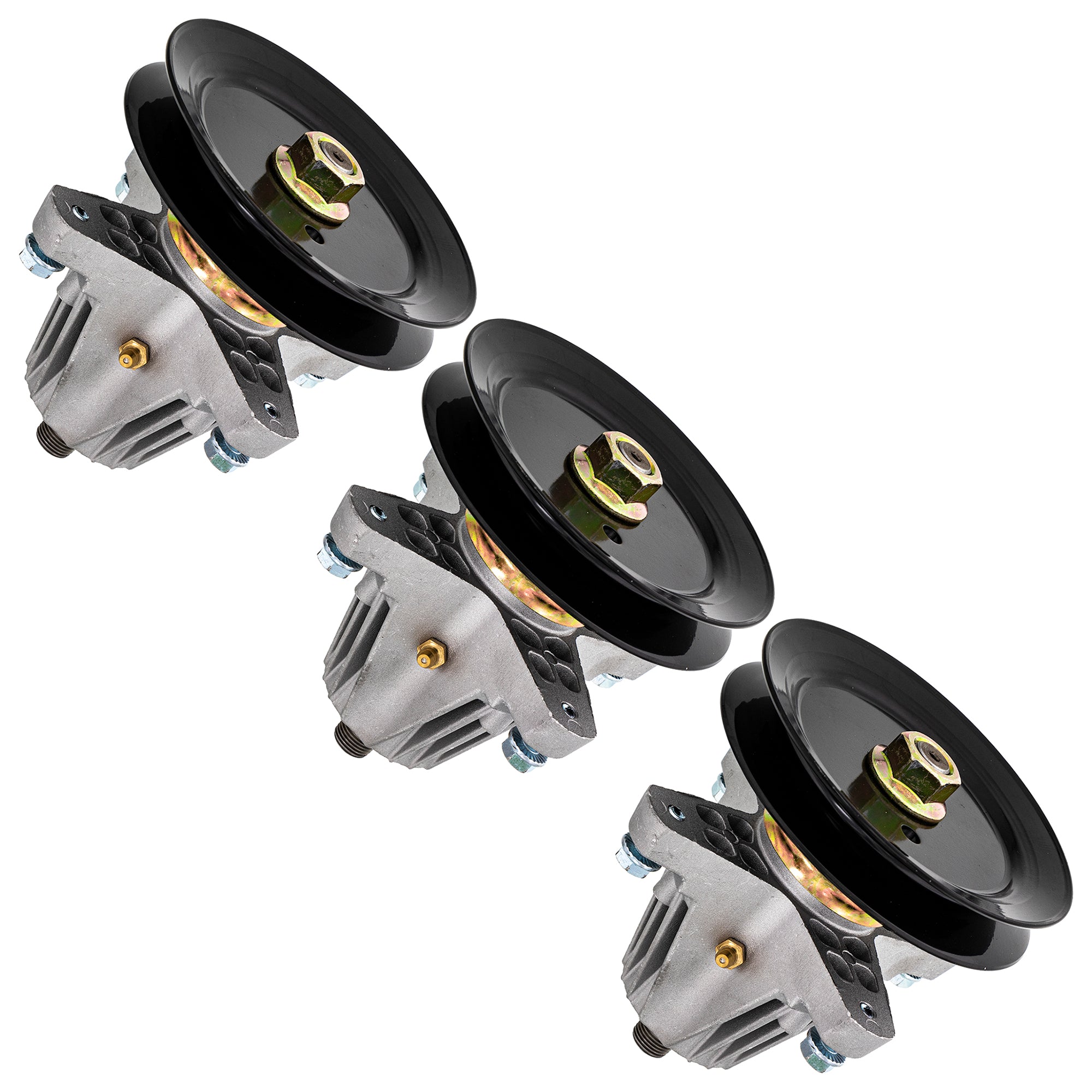 Deck Spindle Set 3-Pack for Stens MTD Cub Cadet Troy-Bilt T8400 T3200 Cadet 918-06979 8TEN 810-CSP2208N