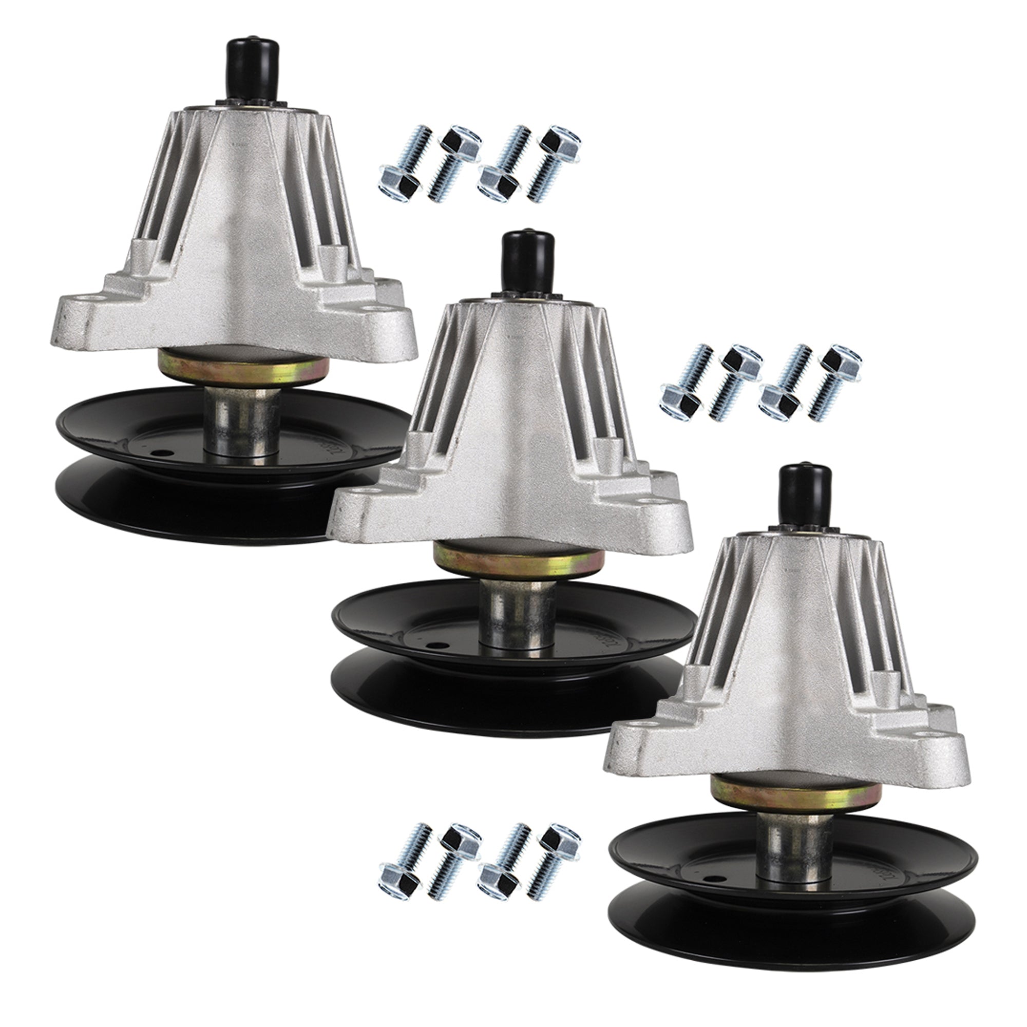 Deck Spindle Set 3-Pack for Stens MTD Cub Cadet Troy-Bilt TB2350 T260 Super CYT5023SE 8TEN 810-CSP2209N