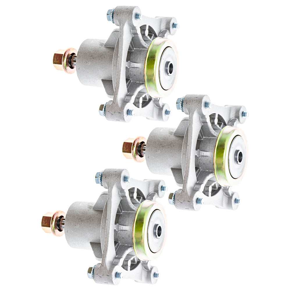 8TEN 810-CSP2216N Deck Spindle Set 3-Pack for Stens Hustler Raptor