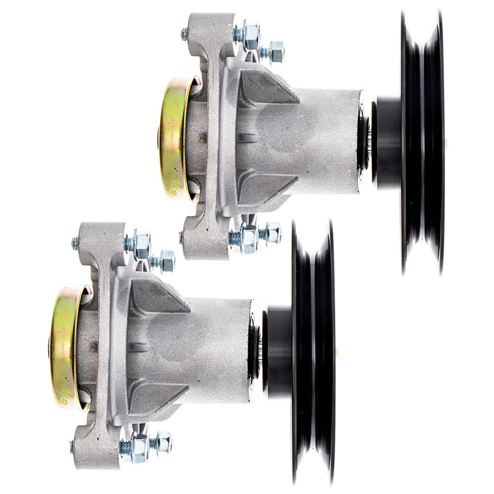 Deck Spindle Set 2-Pack for Stens Oregon MTD Cub Cadet Troy-Bilt Husqvarna Poulan 8TEN 810-CSP2217N