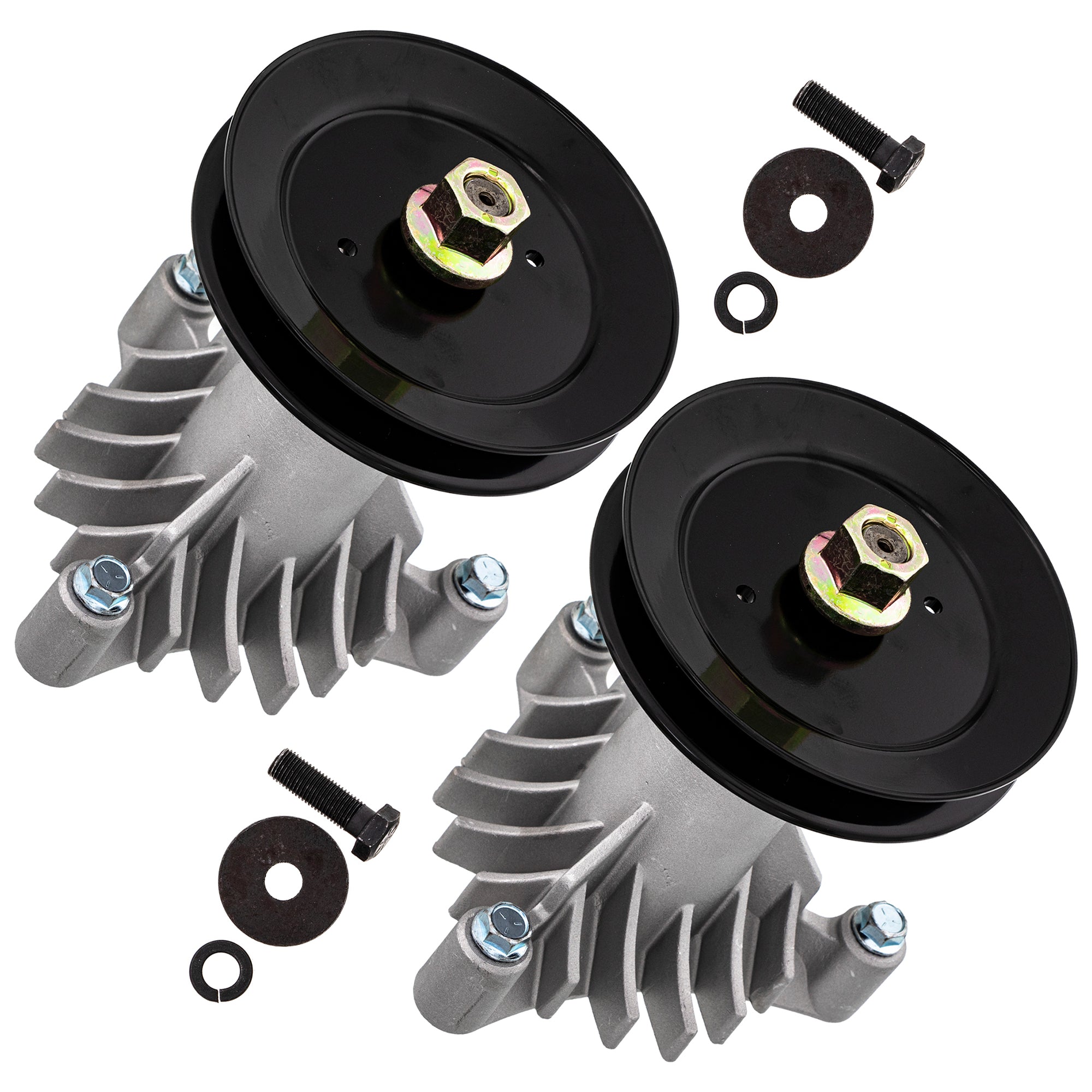Deck Spindle Set 2-Pack for Stens Oregon MTD Cub Cadet Troy-Bilt McCulloch Husqvarna 8TEN 810-CSP2336N