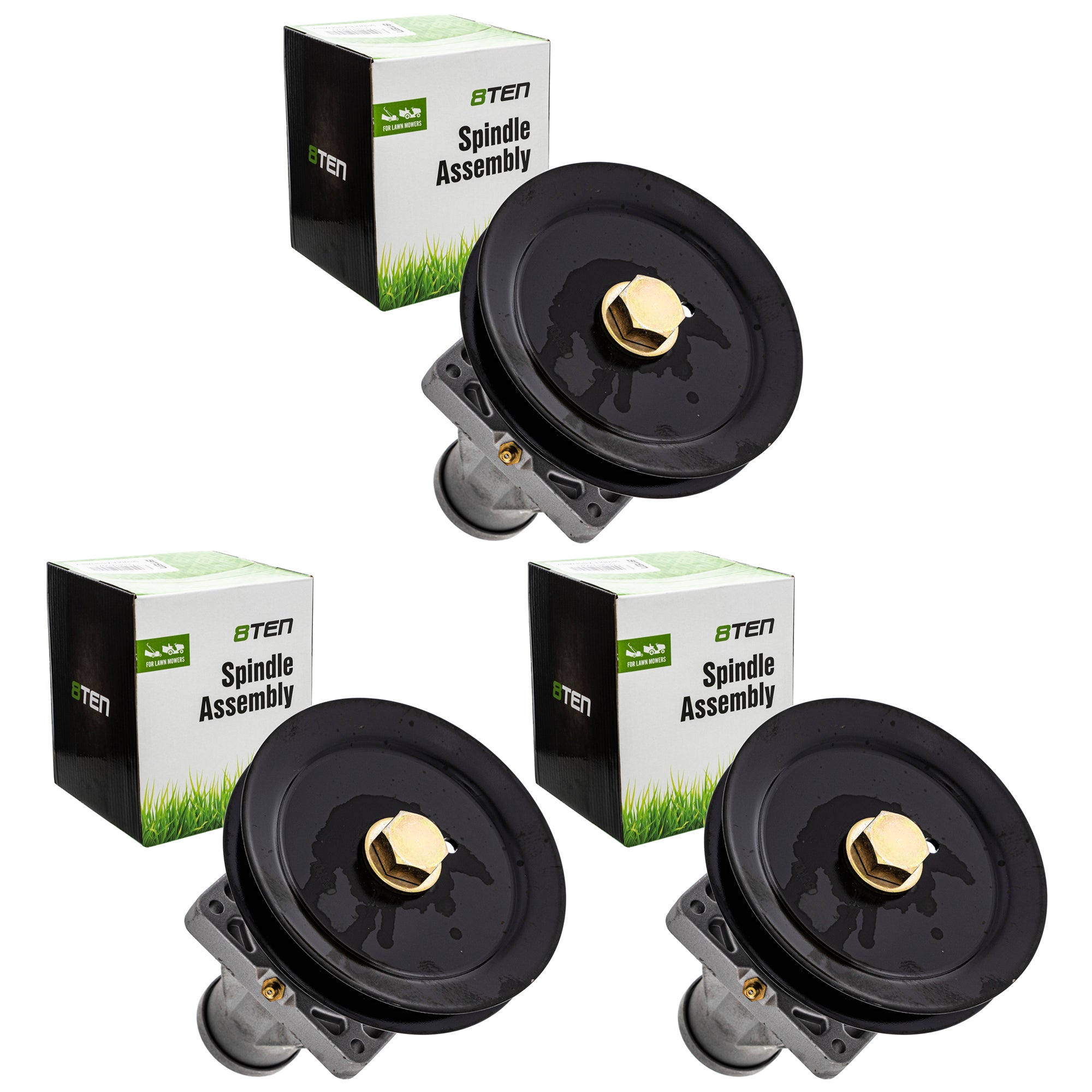 Mower Deck Spindle Set 3-Pack for zOTHER MTD Cub Cadet Troy-Bilt ZHD-S60 ZHD-L60 Z8600 8TEN 810-CSP2352N