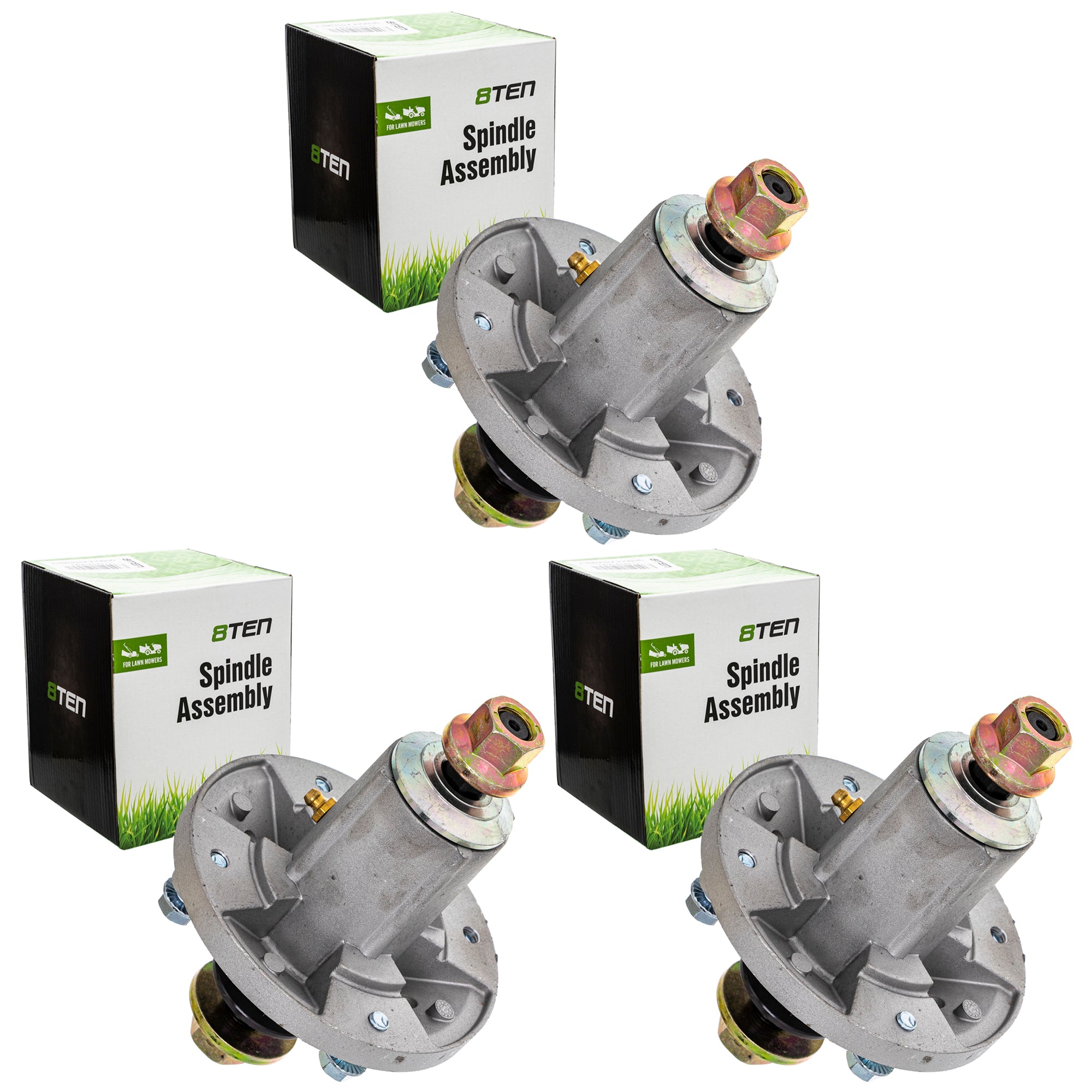 Deck Spindle Set 3-Pack for zOTHER Oregon John Deere Deere 8TEN 810-CSP2356N