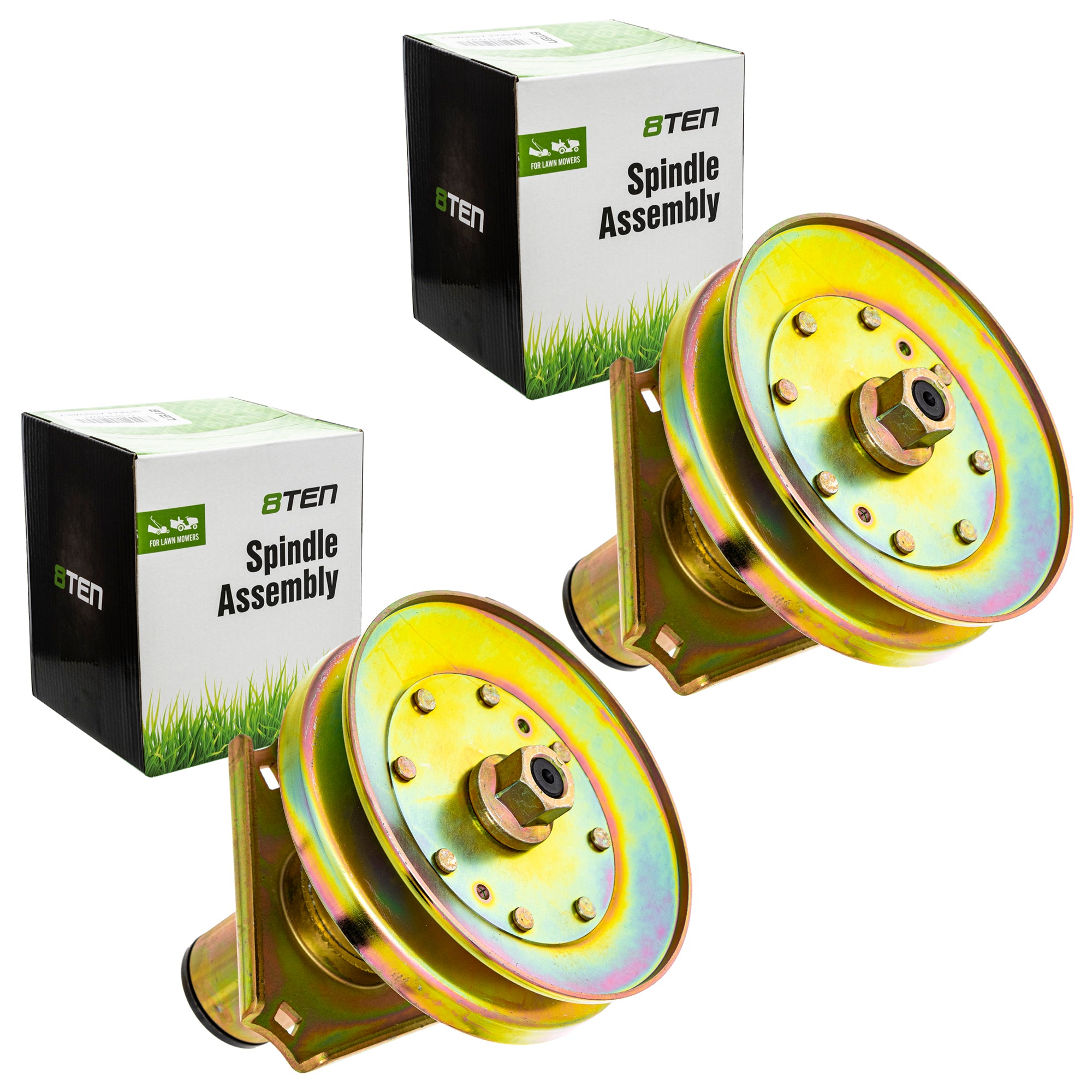 Mower Deck Spindle Set 2-Pack for zOTHER John Deere Deere 8TEN 810-CSP2357N