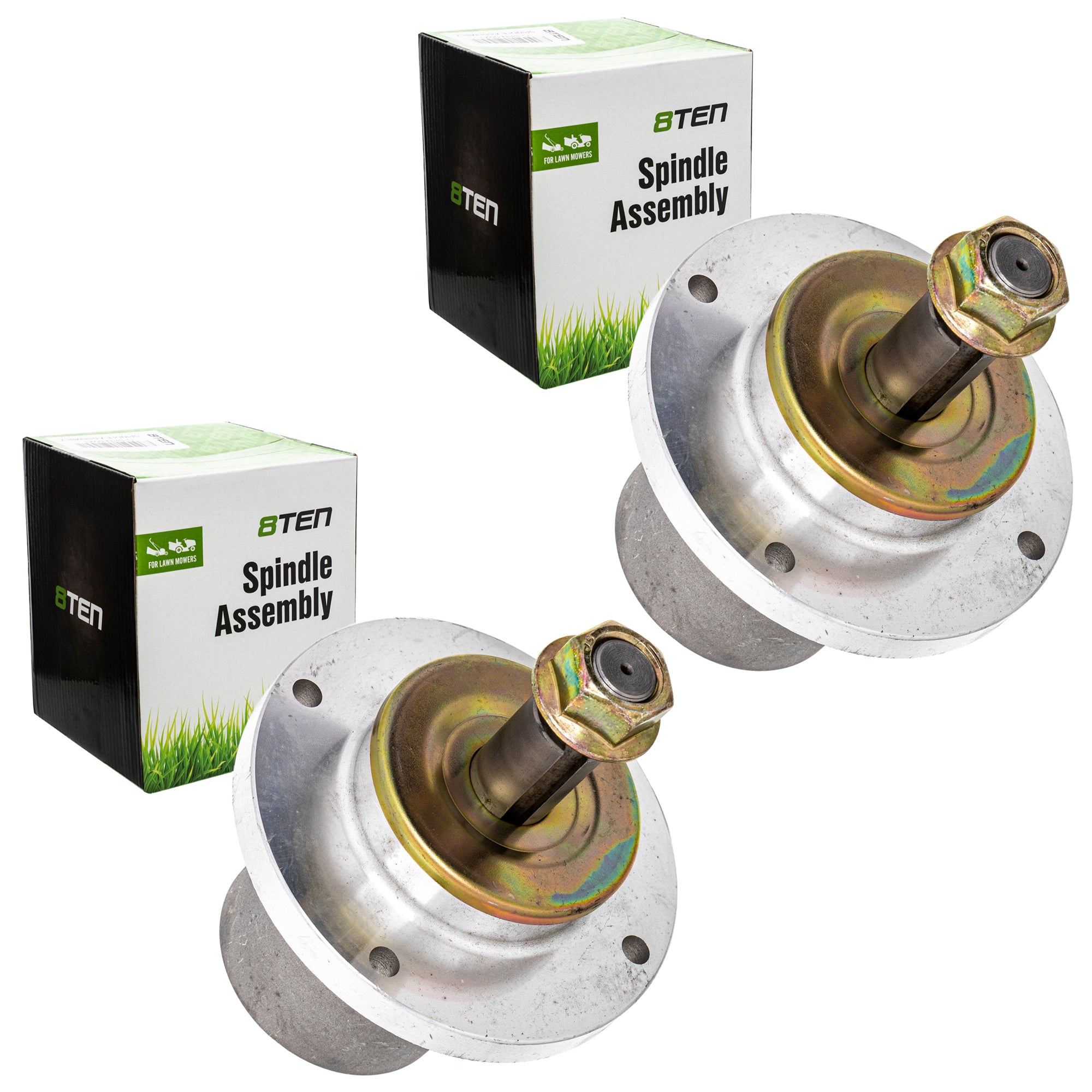 Deck Spindle Set 2-Pack for zOTHER SWZT61H-22FSE SWZT61-22FSE SWZT52H-18FSE SWZT52-18FSE 8TEN 810-CSP2358N