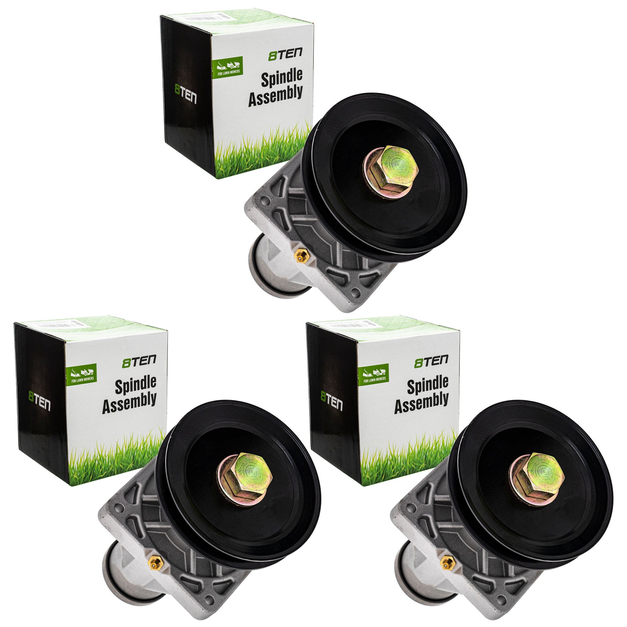 Deck Spindle Set 3-Pack for zOTHER MTD Cub Cadet Troy-Bilt Z8200 Cadet 8TEN 810-CSP2350N