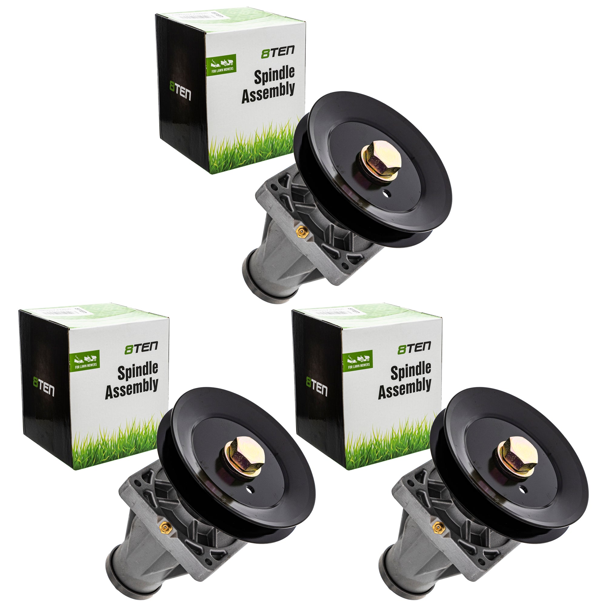 Mower Deck Spindle Set 3-Pack for zOTHER MTD Cub Cadet Troy-Bilt Z8400 Z8200 Mustang Cadet 8TEN 810-CSP2351N
