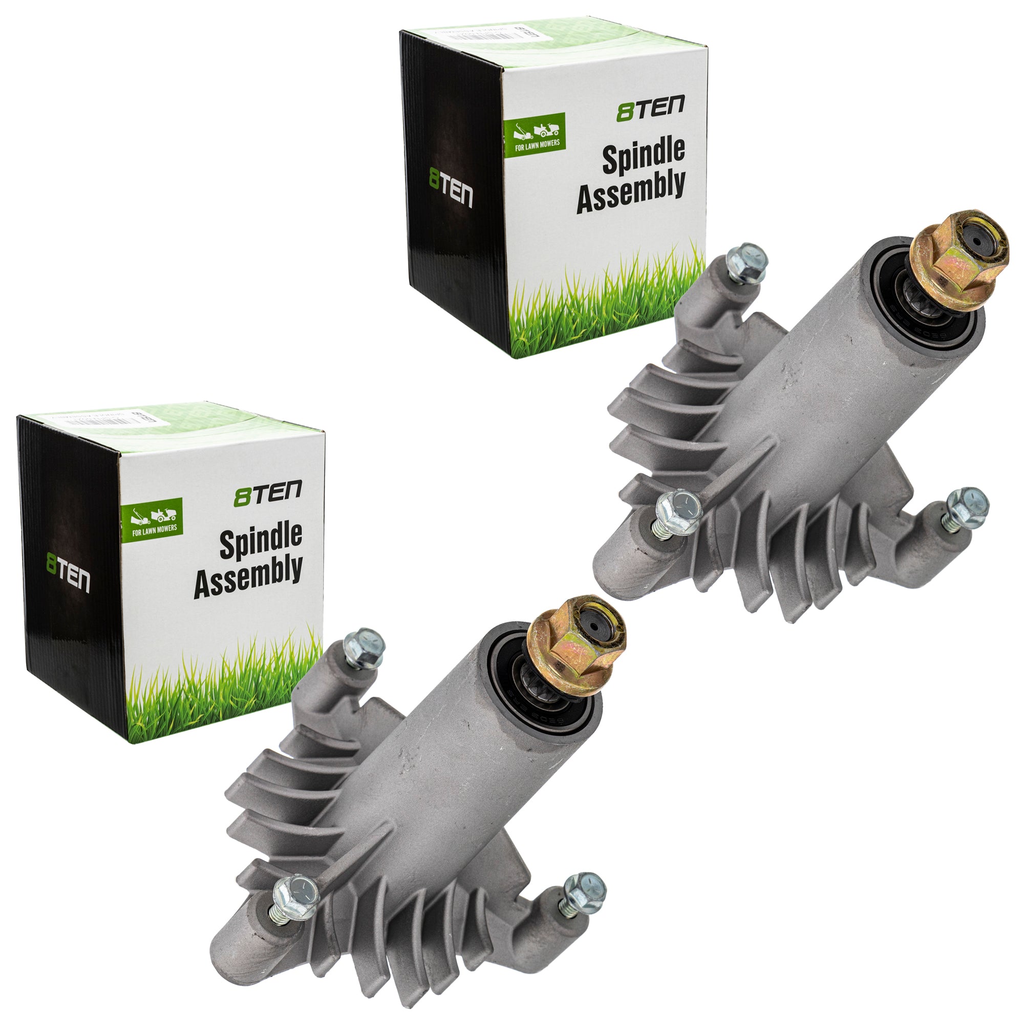Deck Spindle Set 2-Pack for zOTHER Husqvarna Poulan Craftsman AYP RedMax Y155H92RBA 8TEN 810-CSP2366N