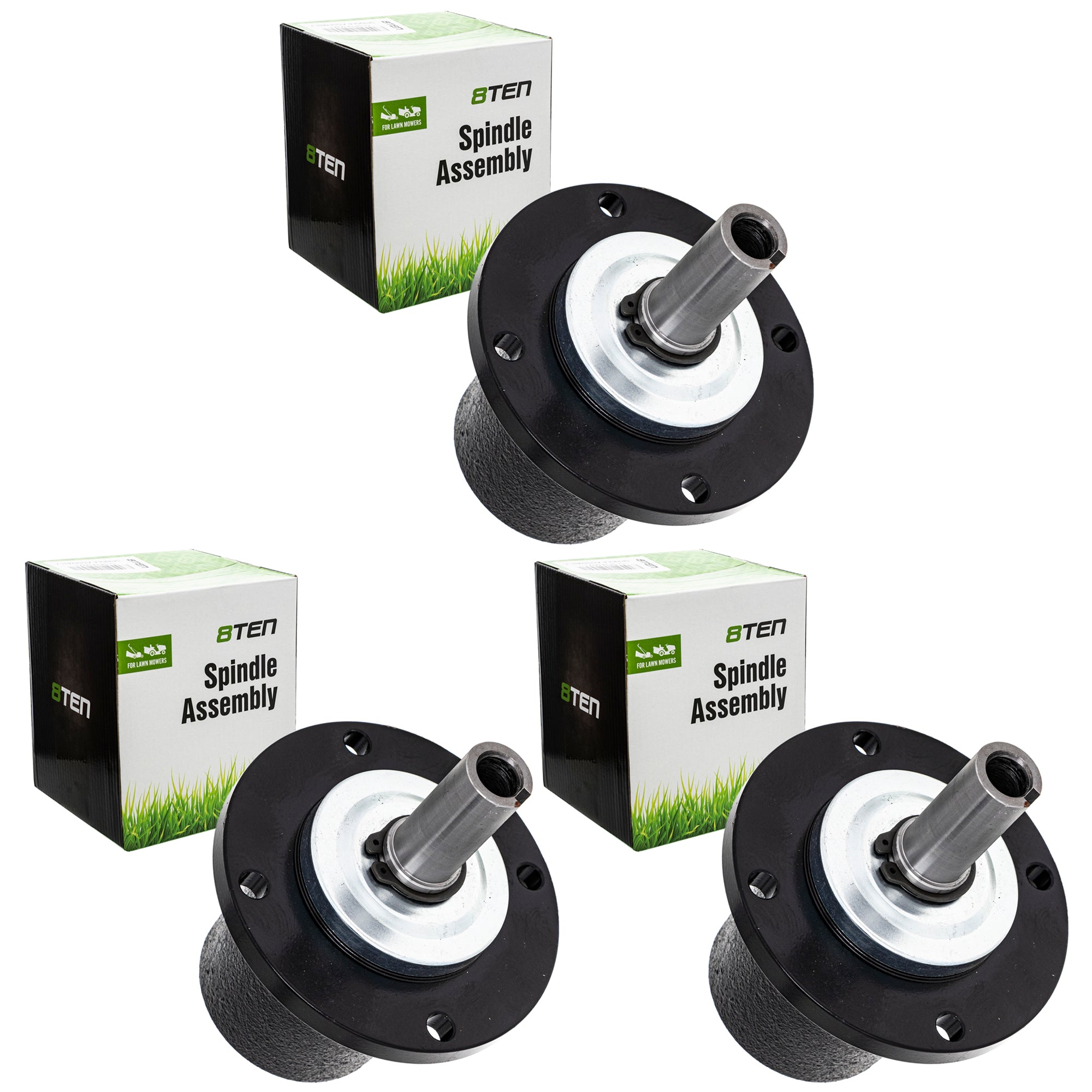 Deck Spindle Set 3-Pack for zOTHER John Deere Deere 8TEN 810-CSP2367N