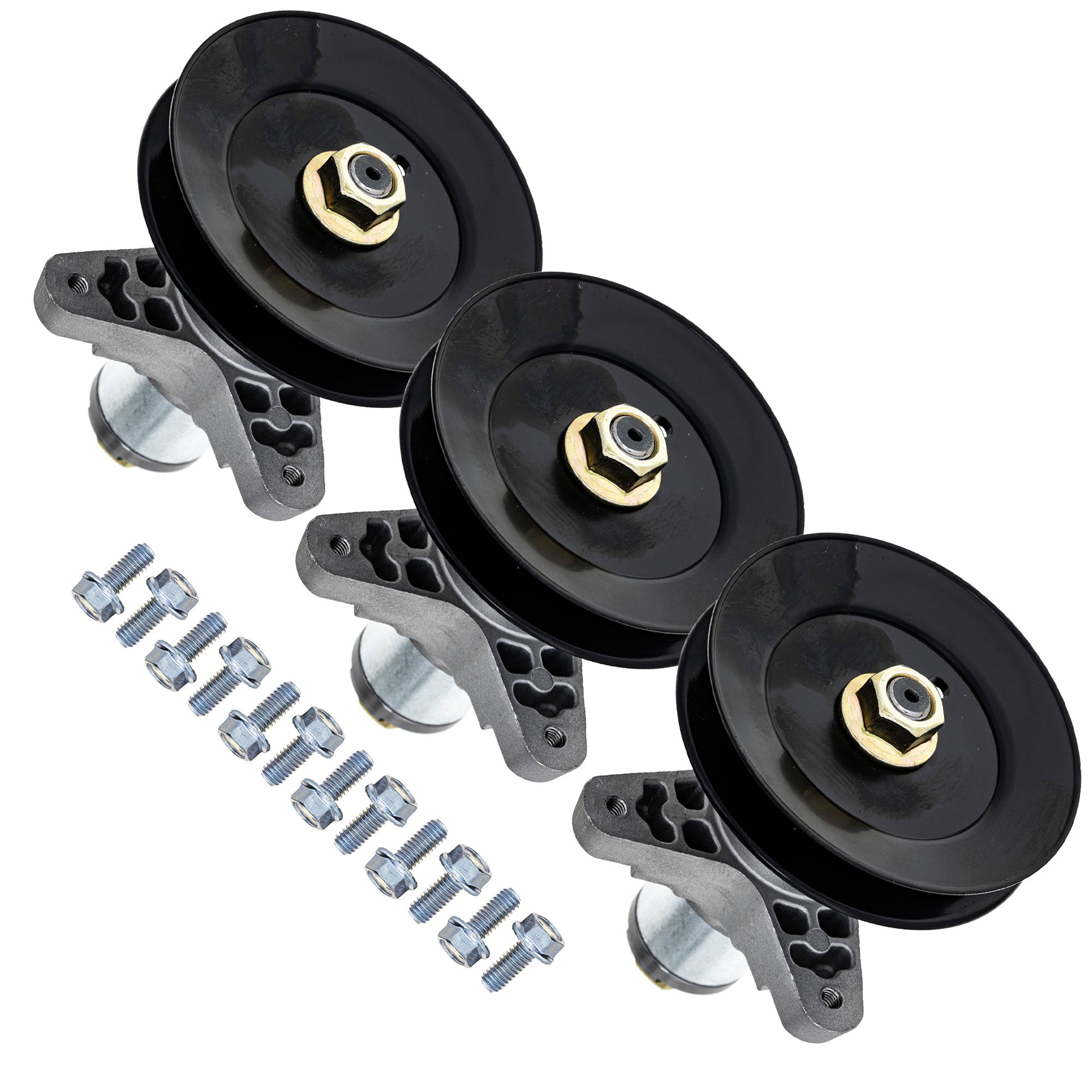 Deck Spindle Set 3-Pack for zOTHER MTD Cub Cadet Troy-Bilt Cadet 8TEN 810-CSP2493N
