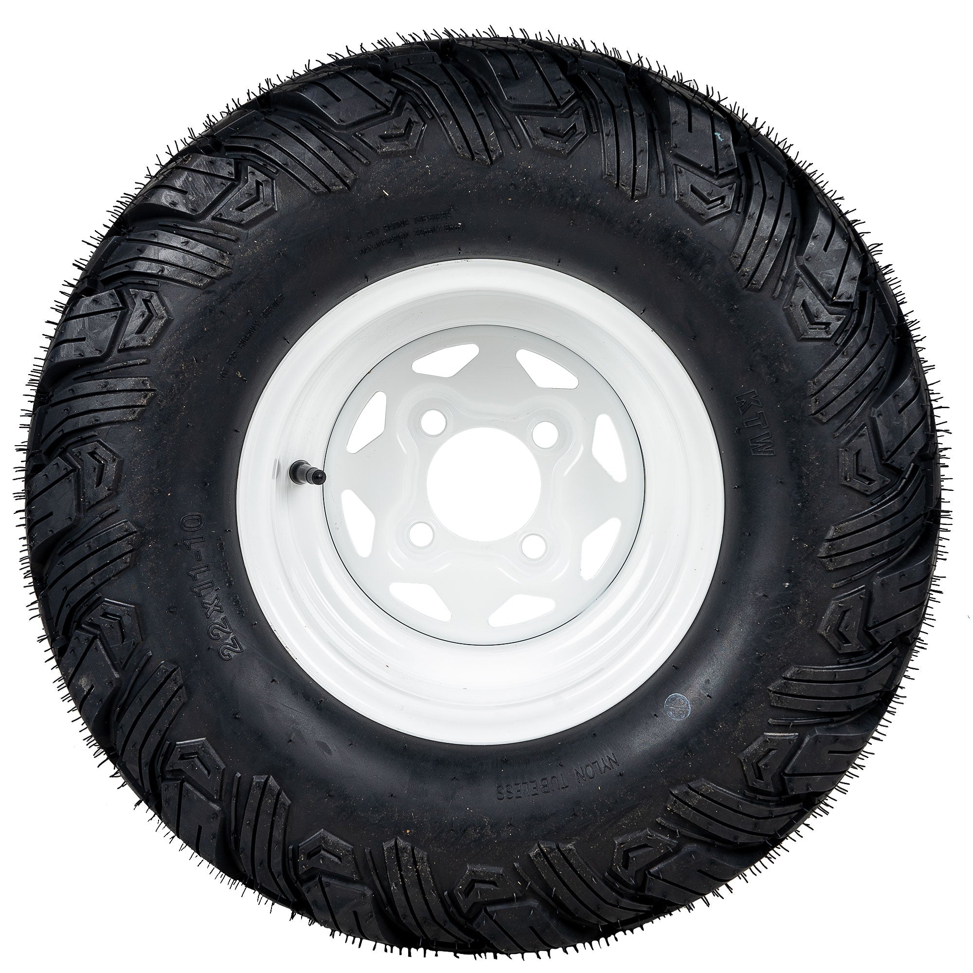 Wheel and Tire 22x11x10 For Exmark 607100 | 8TEN