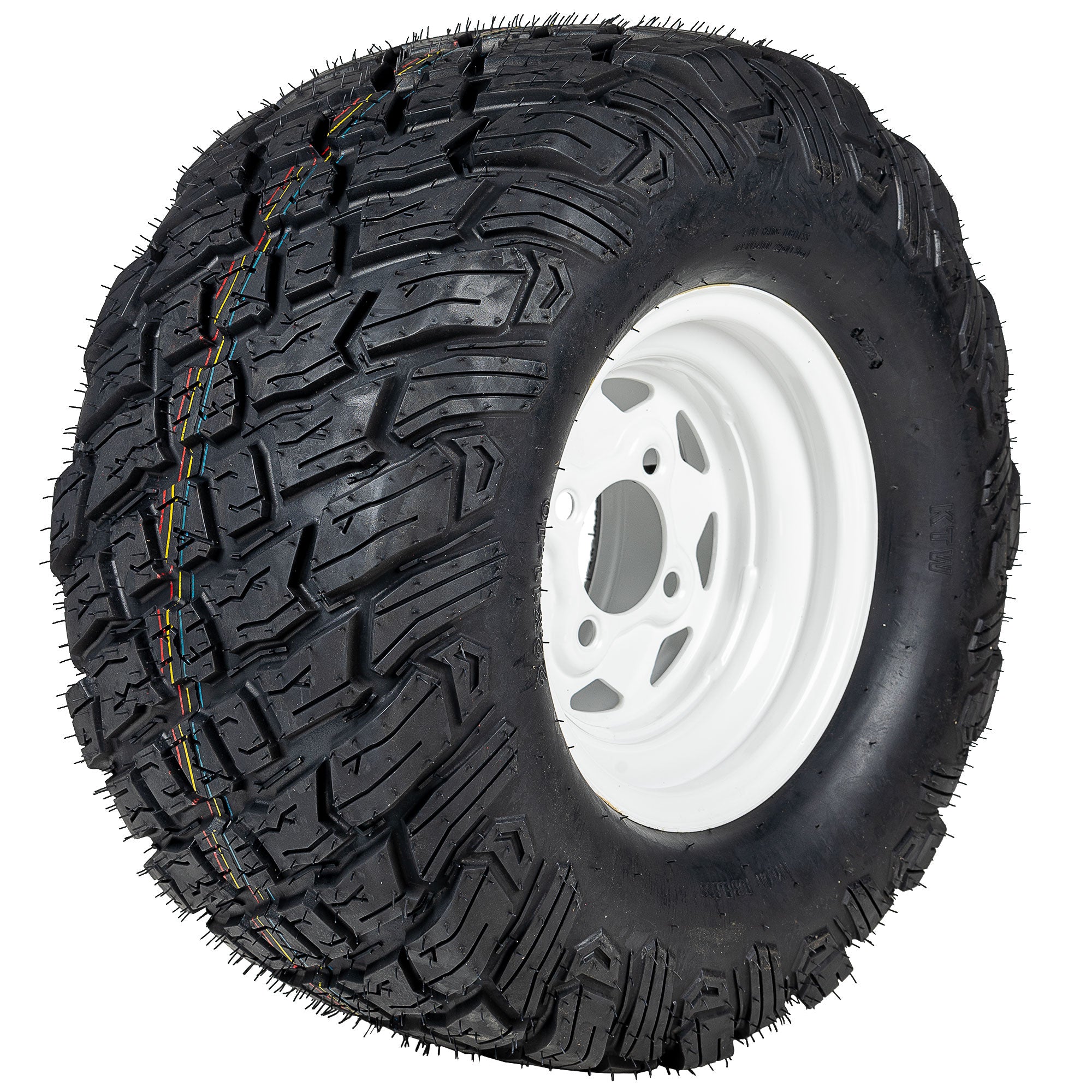 Wheel and Tire 22x11x10 For Exmark 607100 607099 605302 601347 142-9531 | 2-PACK