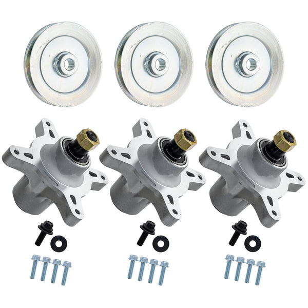 Spindle & Pulley Kit For Toro Exmark 810-KSP4205N | 8TEN