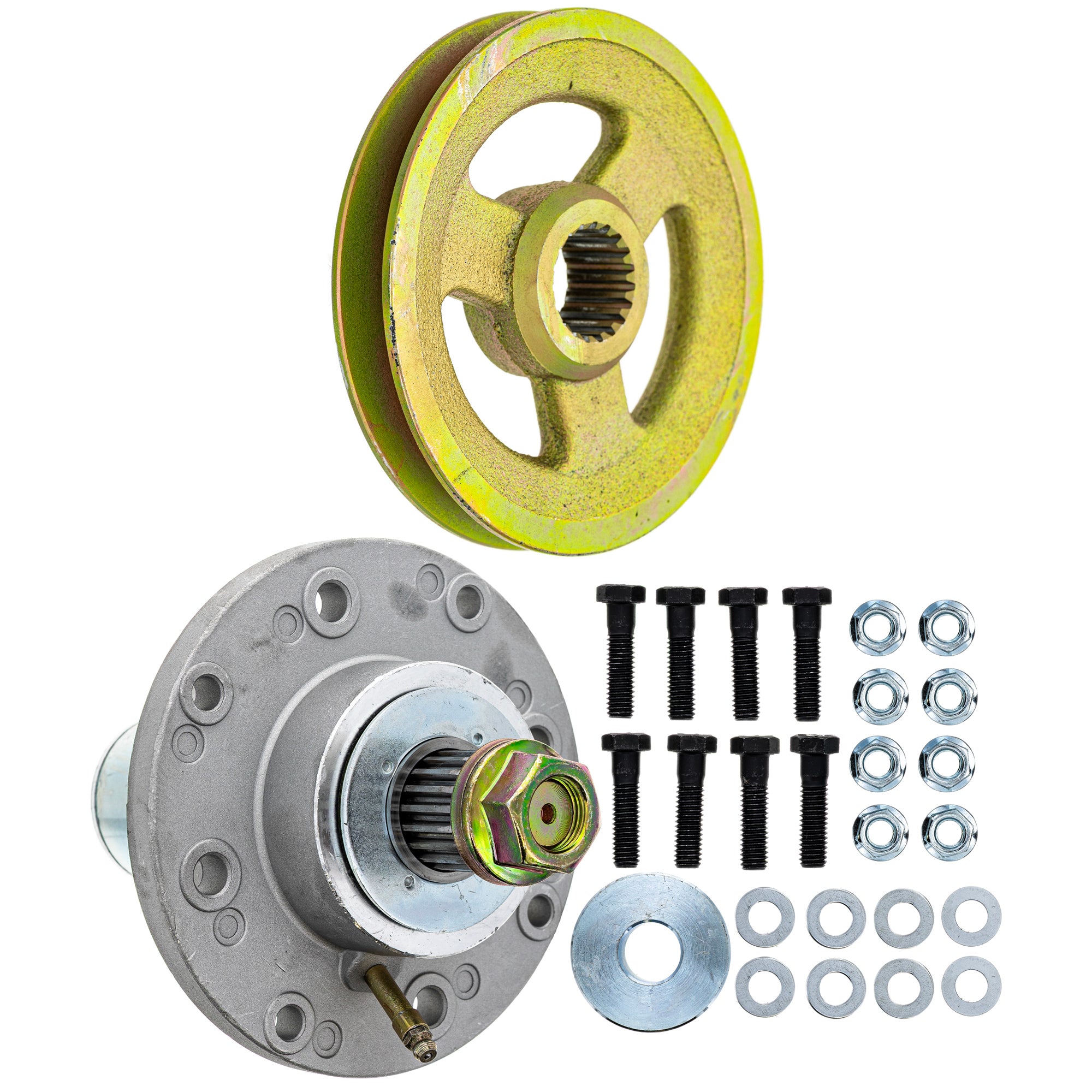 Spindle & Pulley Kit For MTD Cub Cadet 810-KSP4338N | 8TEN