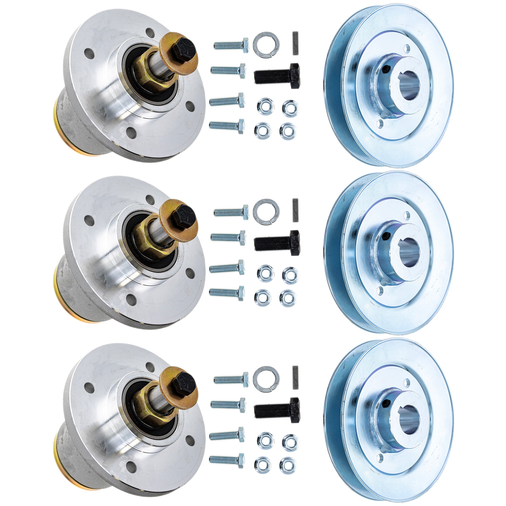 Spindle & Pulley Kit 3-Pack for 8TEN 810-KSP4346N