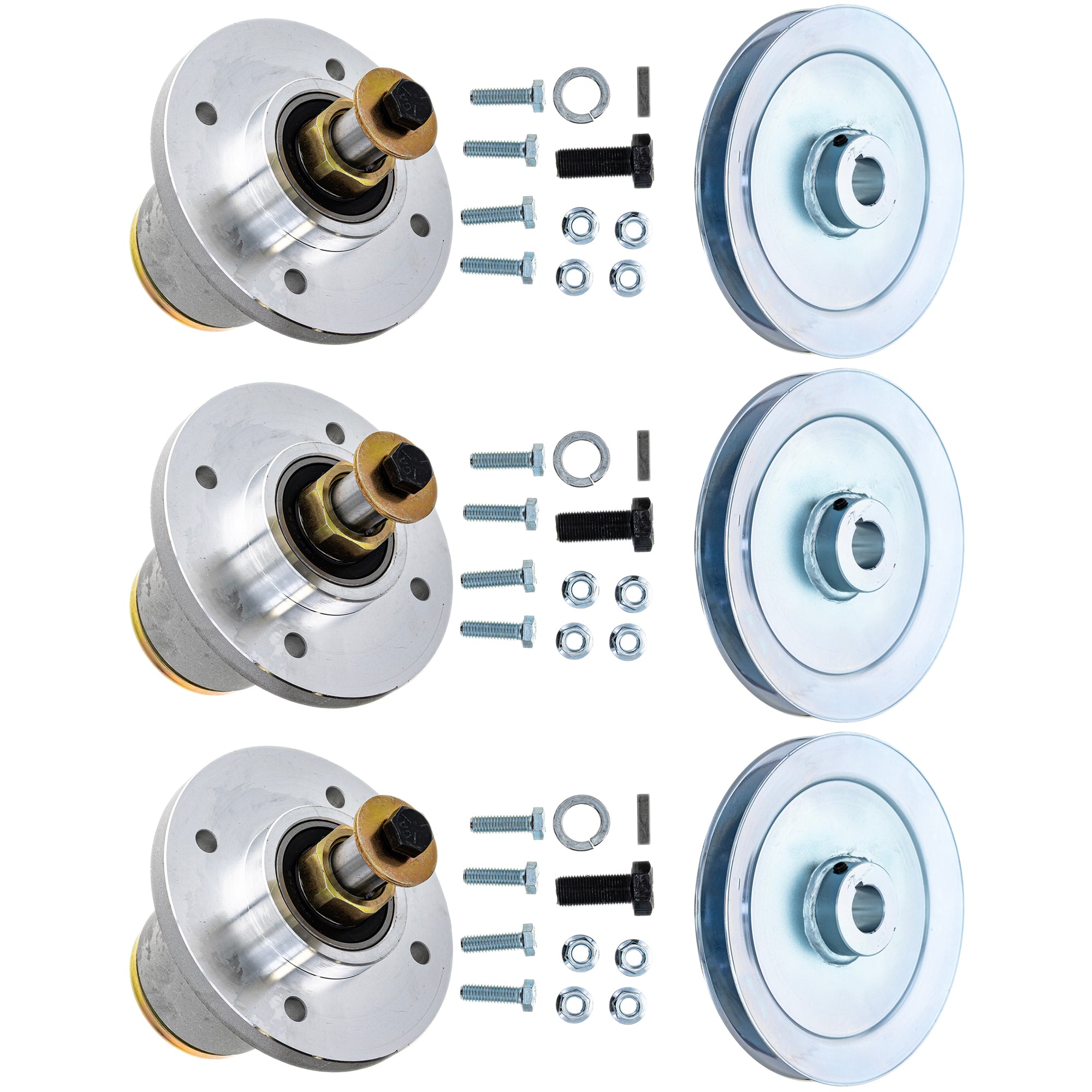 Spindle & Pulley Kit 3-Pack for 8TEN 810-KSP4348N