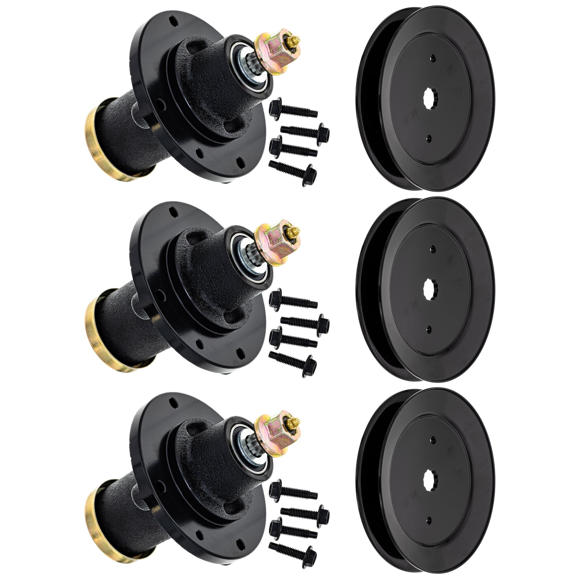 Deck Spindle Kit 3-Pack for Z248F TS354XD TS354 TS254XG 8TEN 810-KSP4372N